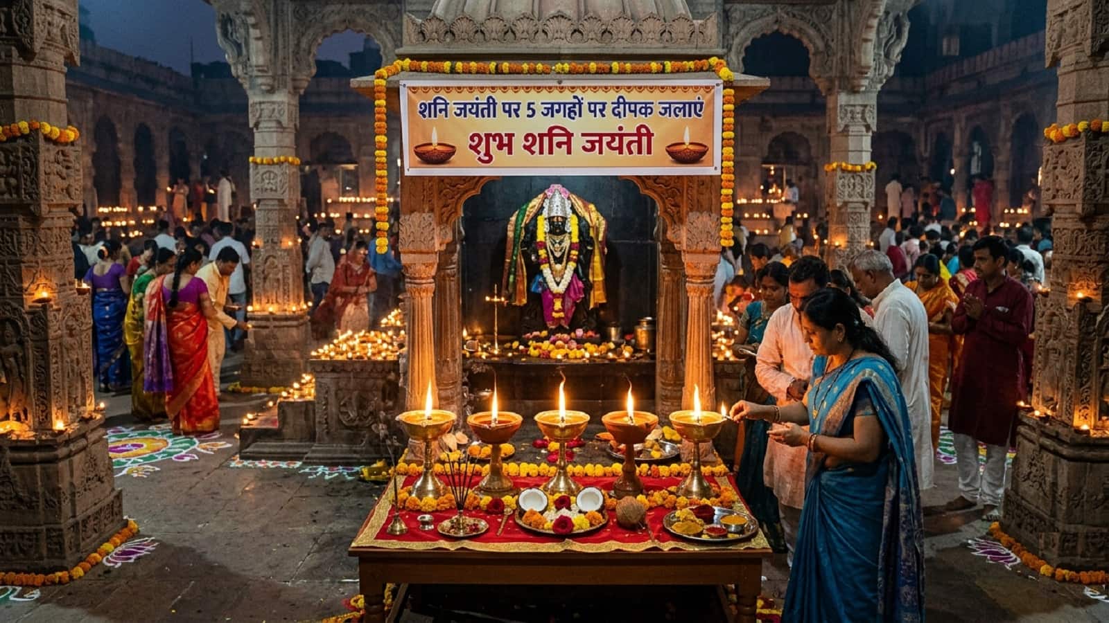 Shani Jayanti 2026 Sarson Tel Deepak: आज शनि जयंति की शाम को इन 5 जगहों पर जरूर जलाएं दीपक, दूर होगी पैसों की तंगी Shani Jayanti 2026 Sarson Tel Deepak: आज शनि जयंति की शाम को इन 5 जगहों पर जरूर जलाएं दीपक, दूर होगी पैसों की तंगी