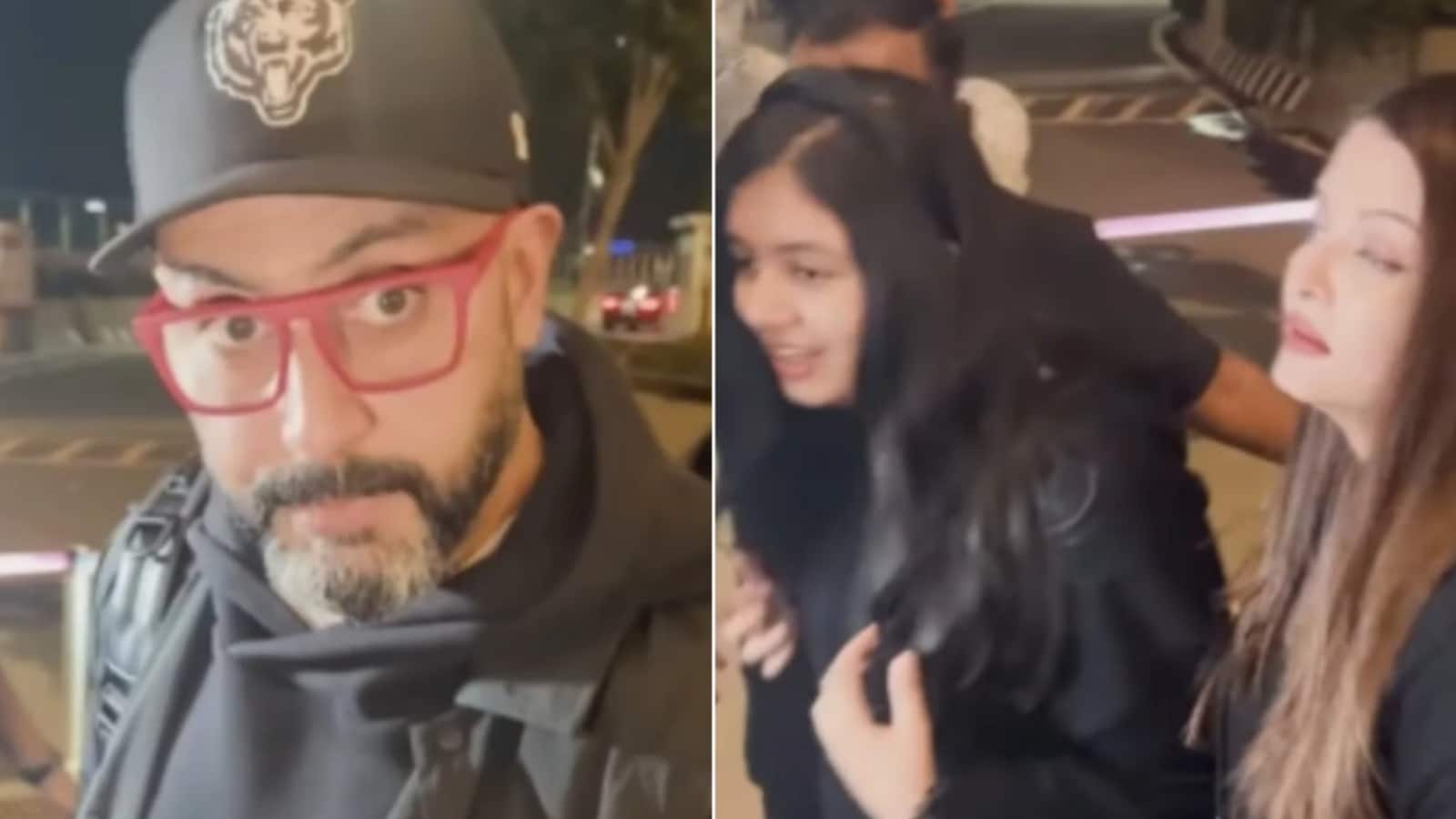 Aishwarya Rai-Abhishek Bachchan: परिवार संग छुट्टियां मनाने निकले ऐश्वर्या राय-अभिषेक बच्चन, पैप से छुपती नजर आईं आराध्या Aishwarya Rai-Abhishek Bachchan: परिवार संग छुट्टियां मनाने निकले ऐश्वर्या राय-अभिषेक बच्चन, पैप से छुपती नजर आईं आराध्या