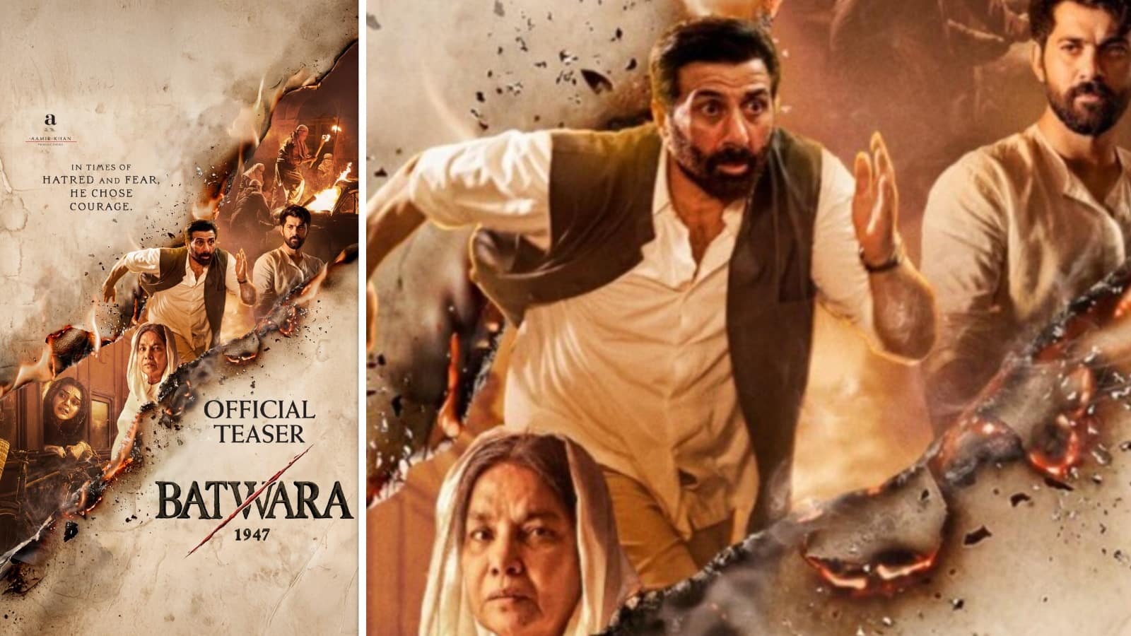 Batwara 1947 Teaser: नफरत के दौर में उम्मीद की आवाज बना एक नायक, 'बटवारा 1947' का टीजर आया सामने Batwara 1947 Teaser: नफरत के दौर में उम्मीद की आवाज बना एक नायक, 'बटवारा 1947' का टीजर आया सामने