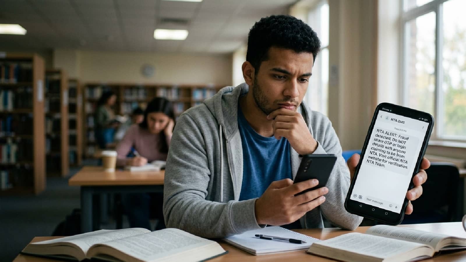 NEET UG 2026 Guidelines: रविवार की परीक्षा के लिए एनटीए भेज रहा एसएमएस, व्हॉट्सएप मेसेज और ईमेल, फ्रॉड से बचने के लिए जान लें ऑफिशियल आईडी NEET UG 2026 Guidelines: रविवार की परीक्षा के लिए एनटीए भेज रहा एसएमएस, व्हॉट्सएप मेसेज और ईमेल, फ्रॉड से बचने के लिए जान लें ऑफिशियल आईडी