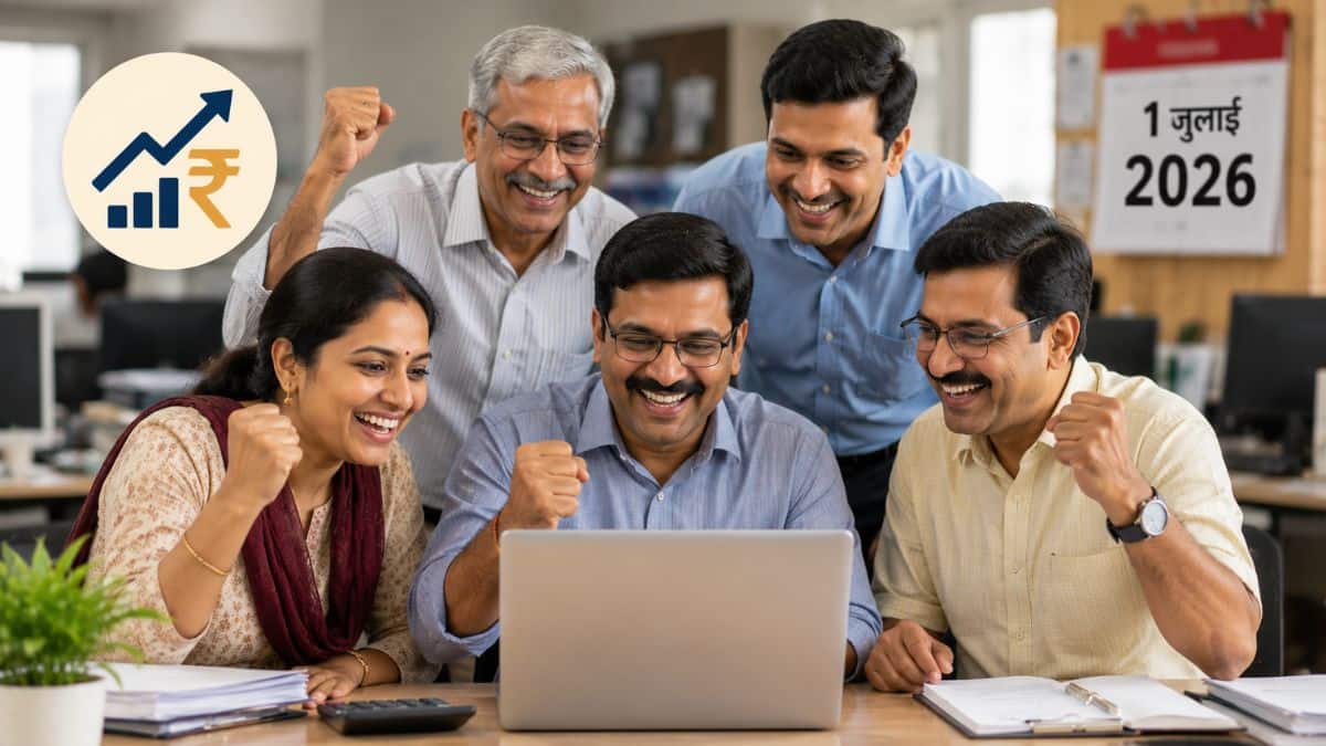 IDA Hike: इन कर्मचारियों के लिए खुशखबरी! 1 जुलाई 2026 से बढ़ा महंगाई भत्ता, जानें किसे कितना मिलेगा फायदा IDA Hike: इन कर्मचारियों के लिए खुशखबरी! 1 जुलाई 2026 से बढ़ा महंगाई भत्ता, जानें किसे कितना मिलेगा फायदा