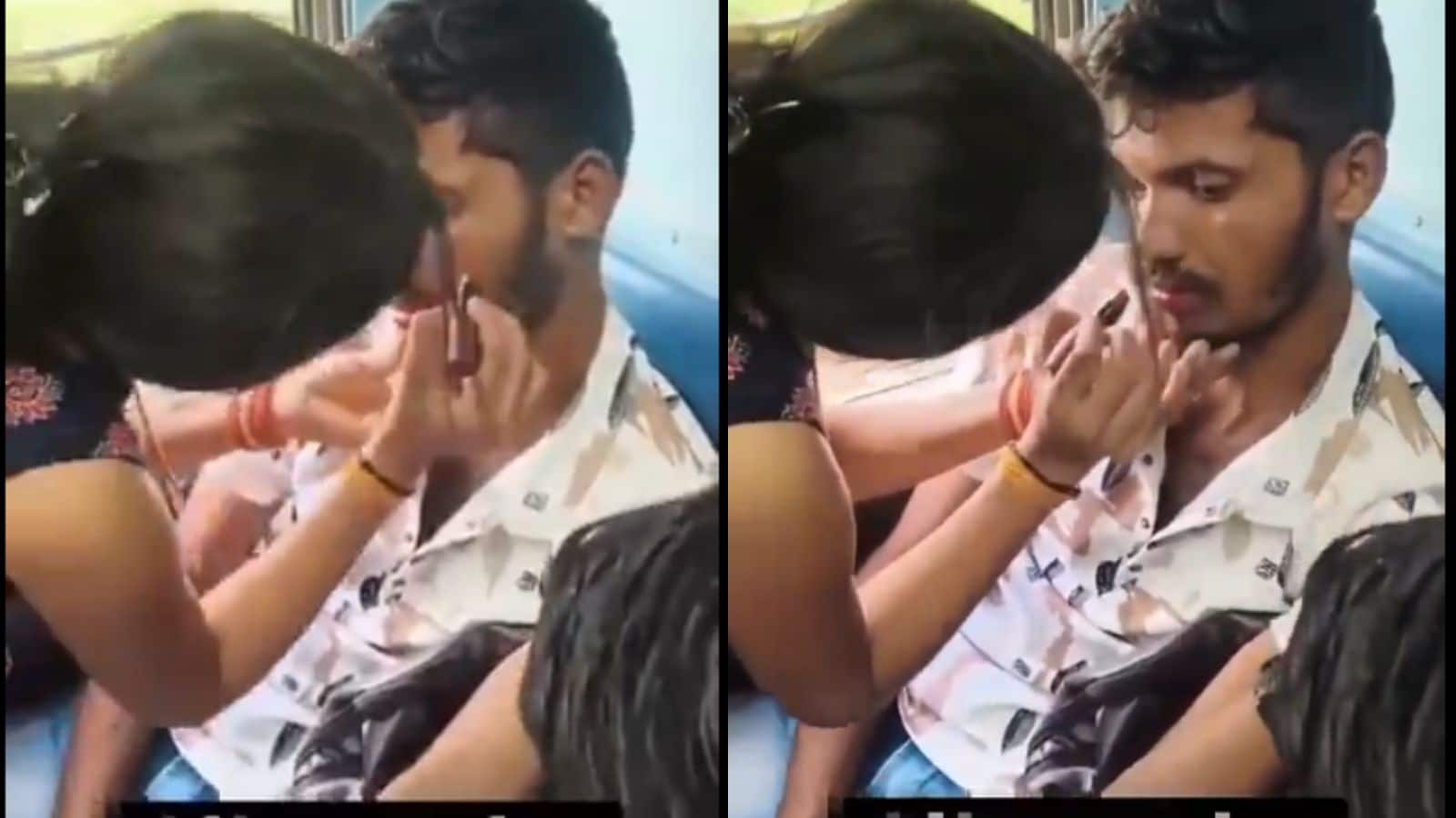 Video: ट्रेन में महिला का फूटा गुस्सा! छेड़छाड़ करने वाले के साथ किया कुछ ऐसा, वीडियो हुआ वायरल Video: ट्रेन में महिला का फूटा गुस्सा! छेड़छाड़ करने वाले के साथ किया कुछ ऐसा, वीडियो हुआ वायरल