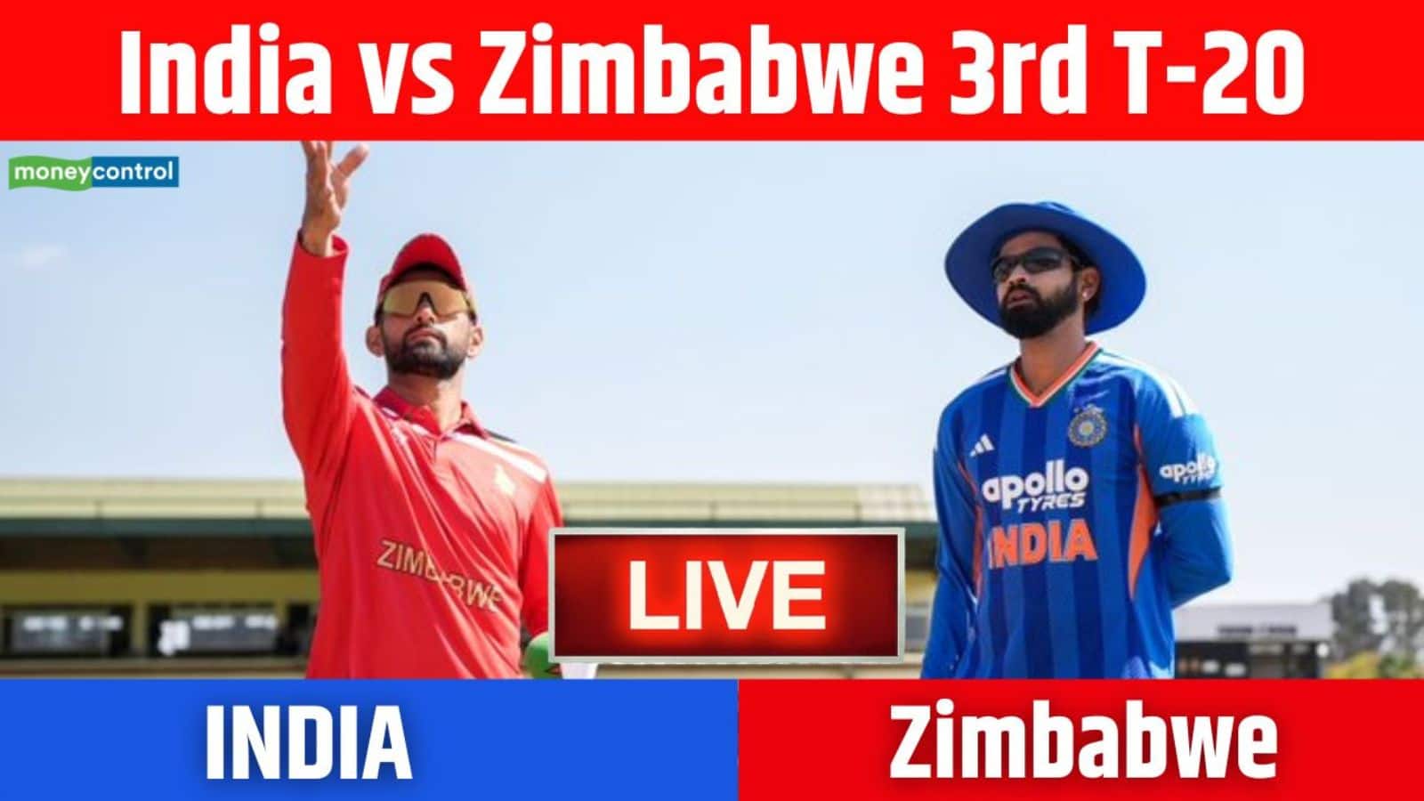 IND vs ZIM T20 Live Match: भारत और जिम्बाब्वे के बीच तीन मैचों की सीरीज का आखिरी टी20 मुकाबला आज खेला जा रहा है IND vs ZIM T20 Live Match: भारत और जिम्बाब्वे के बीच तीन मैचों की सीरीज का आखिरी टी20 मुकाबला आज खेला जा रहा है