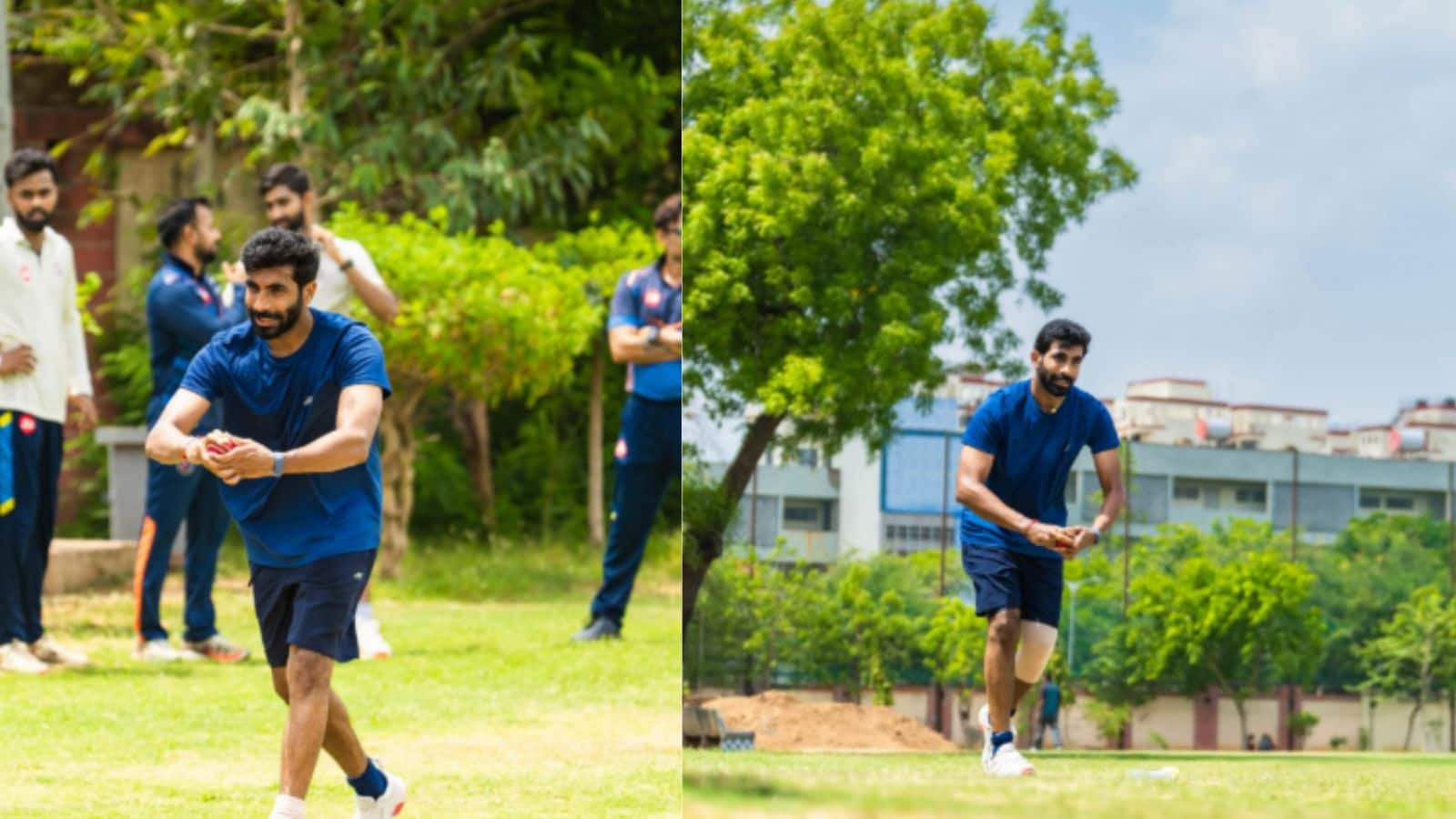 IND vs ENG: इंग्लैंड के खिलाफ वनडे सीरीज से पहले एक्शन में बुमराह, नेट्स में बहाया पसीना IND vs ENG: इंग्लैंड के खिलाफ वनडे सीरीज से पहले एक्शन में बुमराह, नेट्स में बहाया पसीना