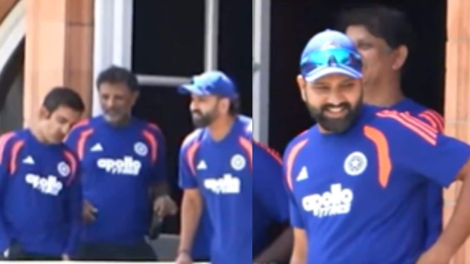 IND vs ENG: रिटायरमेंट की खबरों के बीच कोच गंभीर से हंजी-माजक करते दिखे रोहित शर्मा, वायरल हो रहा ये वीडियो IND vs ENG: रिटायरमेंट की खबरों के बीच कोच गंभीर से हंजी-माजक करते दिखे रोहित शर्मा, वायरल हो रहा ये वीडियो