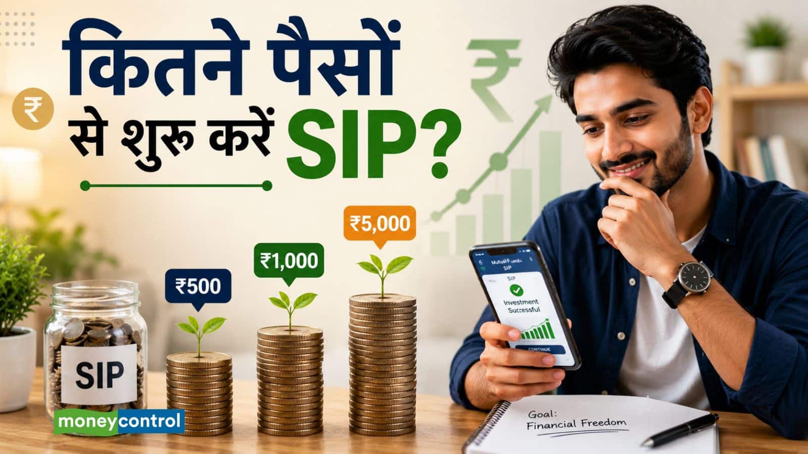 SIP Calculator: ₹500, ₹1,000 या ₹5,000... कितनी रकम से SIP शुरू करें? जानिए आसान फॉर्मूला SIP Calculator: ₹500, ₹1,000 या ₹5,000... कितनी रकम से SIP शुरू करें? जानिए आसान फॉर्मूला