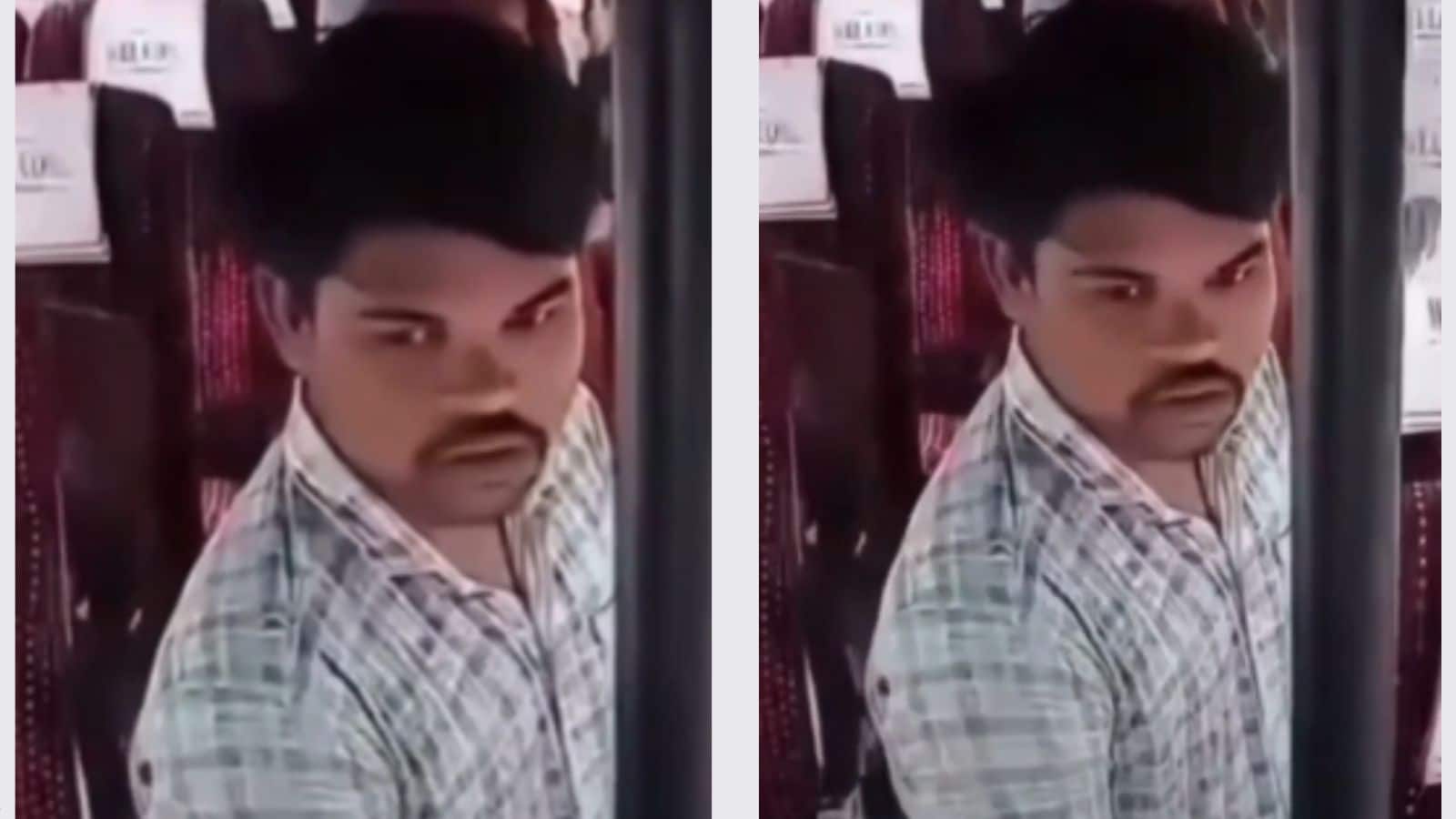 VIDEO: बस में लड़की के सामने युवक करने लगा अश्लील हरकत! फिर युवती ने सिखाया सही सबक VIDEO: बस में लड़की के सामने युवक करने लगा अश्लील हरकत! फिर युवती ने सिखाया सही सबक