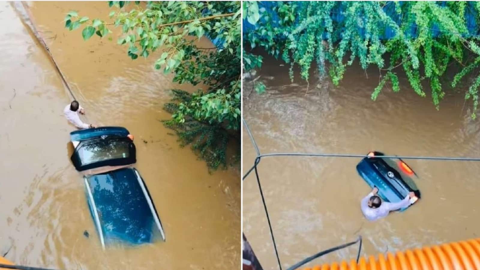 Pune Flood Viral Video: पुणे में मेहनत की कमाई से खरीदी कार को बाढ़ में डूबने से बचाने के लिए जान पर खेल गया ये शख्स! गाड़ी से अंत तक चिपका रहा Pune Flood Viral Video: पुणे में मेहनत की कमाई से खरीदी कार को बाढ़ में डूबने से बचाने के लिए जान पर खेल गया ये शख्स! गाड़ी से अंत तक चिपका रहा