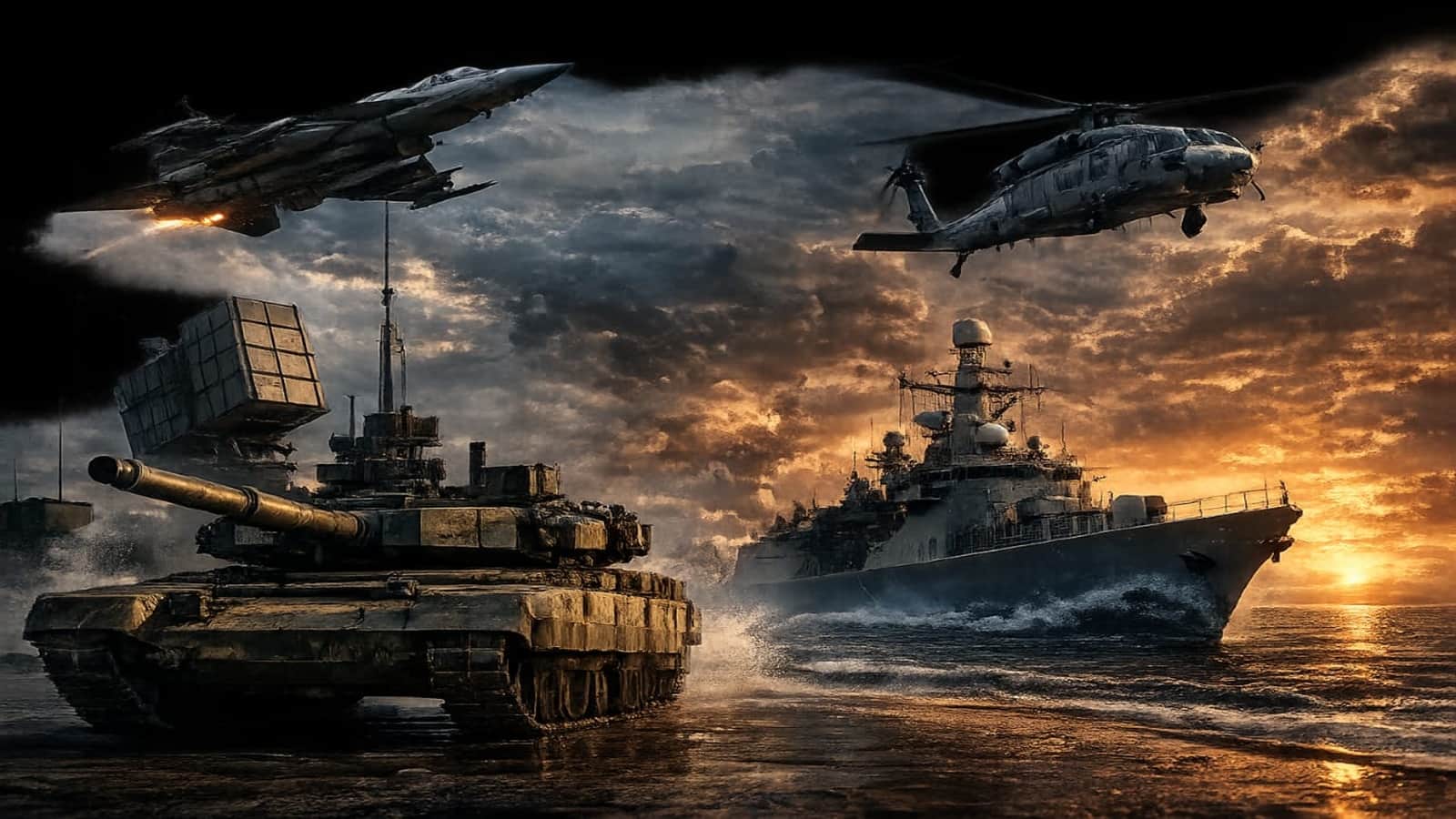 Defence Stocks: ₹52000 करोड़ की सैन्य खरीदारी को मंजूरी, मोतीलाल ओसवाल ने इन तीन स्टॉक्स पर लगाया दांव Defence Stocks: ₹52000 करोड़ की सैन्य खरीदारी को मंजूरी, मोतीलाल ओसवाल ने इन तीन स्टॉक्स पर लगाया दांव