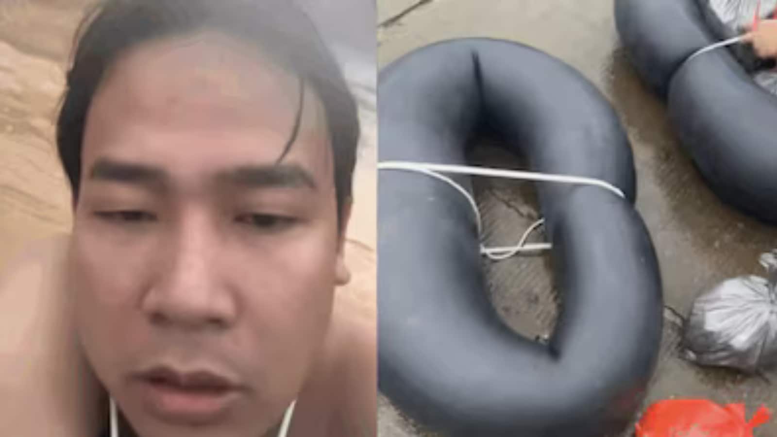 China: ट्रक के टायर पर बैठ 3 घंटे तक बाढ़ में तैरता रहा शख्स, वजह जानकर भावुक हो जाएंगे आप China: ट्रक के टायर पर बैठ 3 घंटे तक बाढ़ में तैरता रहा शख्स, वजह जानकर भावुक हो जाएंगे आप