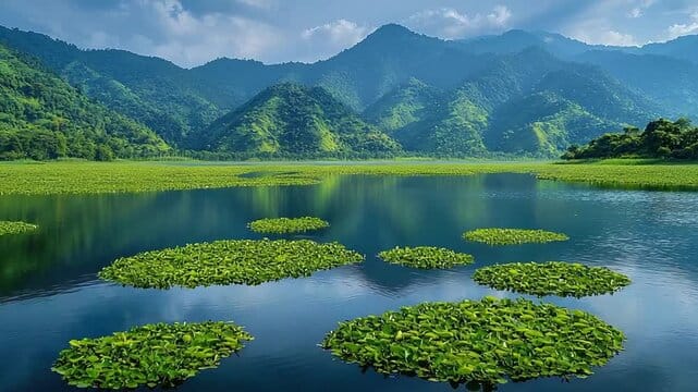 मणिपुर में है तैरता हुआ अजूबा, जो हर मौसम में बदलता है अपना ठिकाना! मणिपुर में है तैरता हुआ अजूबा, जो हर मौसम में बदलता है अपना ठिकाना!