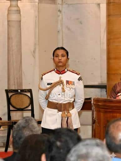 मेजर नव्या शेखावत बनीं राष्ट्रपति की पहली महिला आर्मी ADC