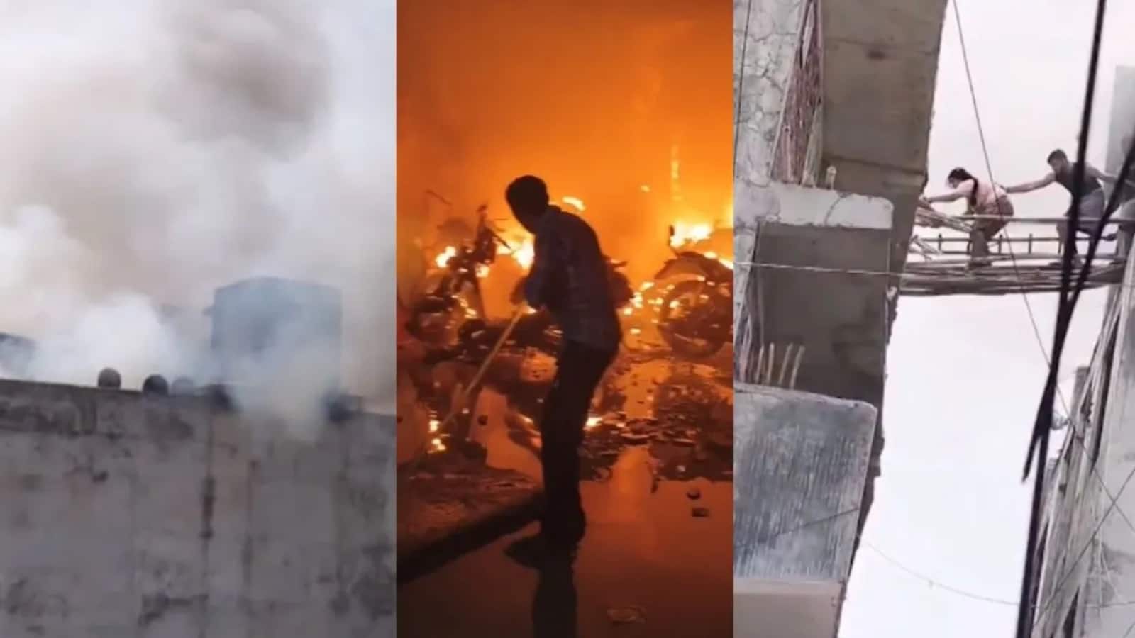 Noida Fire: स्कूटर की बैटरी चार्ज करते समय शॉट सर्किट से बिल्डिंग में लगी आग, 2 लोगों की मौत, 100 को बचाया गया