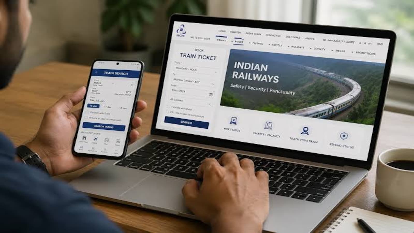 टिकट बुकिंग का झंझट खत्म! जानें IRCTC के नए स्मार्ट फीचर के बारे में - irctc  new website offers faster train ticket booking and a single-screen seat  selection feature | Moneycontrol Hindi