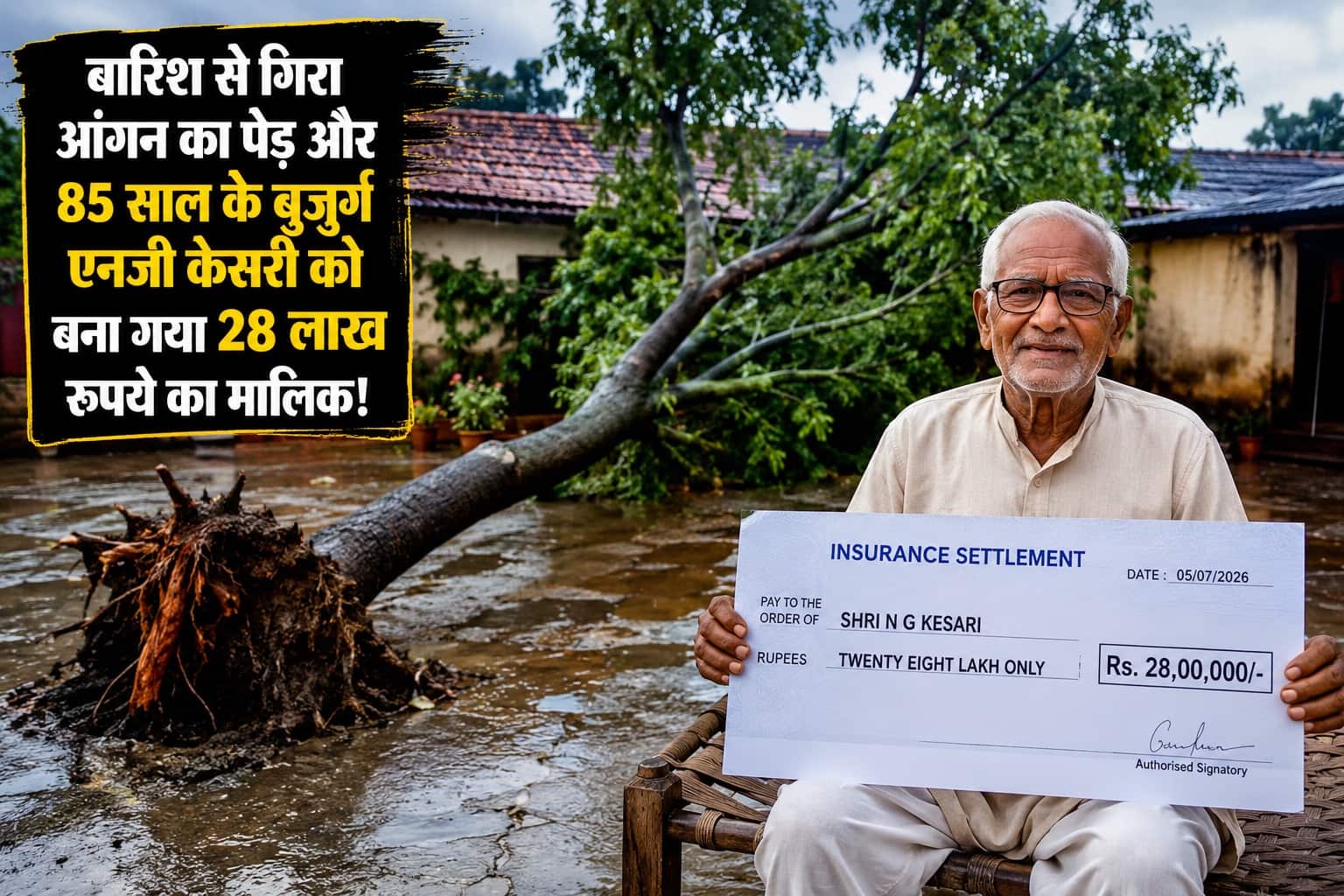 बारिश से गिरा आंगन का पेड़ और 85 साल के बुजुर्ग एनजी केसरी को बना गया 28 लाख रुपये का मालिक! कैसे लगाएं चंदन का ये बेशकीमती पेड़? बारिश से गिरा आंगन का पेड़ और 85 साल के बुजुर्ग एनजी केसरी को बना गया 28 लाख रुपये का मालिक! कैसे लगाएं चंदन का ये बेशकीमती पेड़?