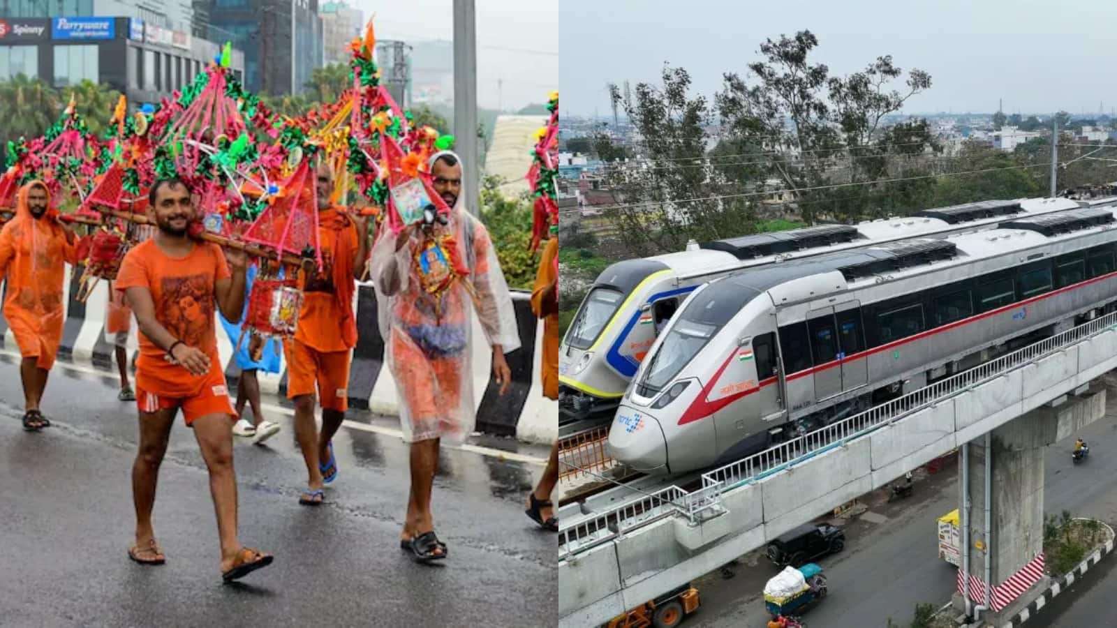 Kanwar Yatra Namo Bharat Update: कांवड़ यात्रा पर नमो भारत ट्रेन का बड़ा तोहफा, हर 8 मिनट पर चलेगी रैपिड रेल, रोजाना 52 एक्स्ट्रा फेरे Kanwar Yatra Namo Bharat Update: कांवड़ यात्रा पर नमो भारत ट्रेन का बड़ा तोहफा, हर 8 मिनट पर चलेगी रैपिड रेल, रोजाना 52 एक्स्ट्रा फेरे