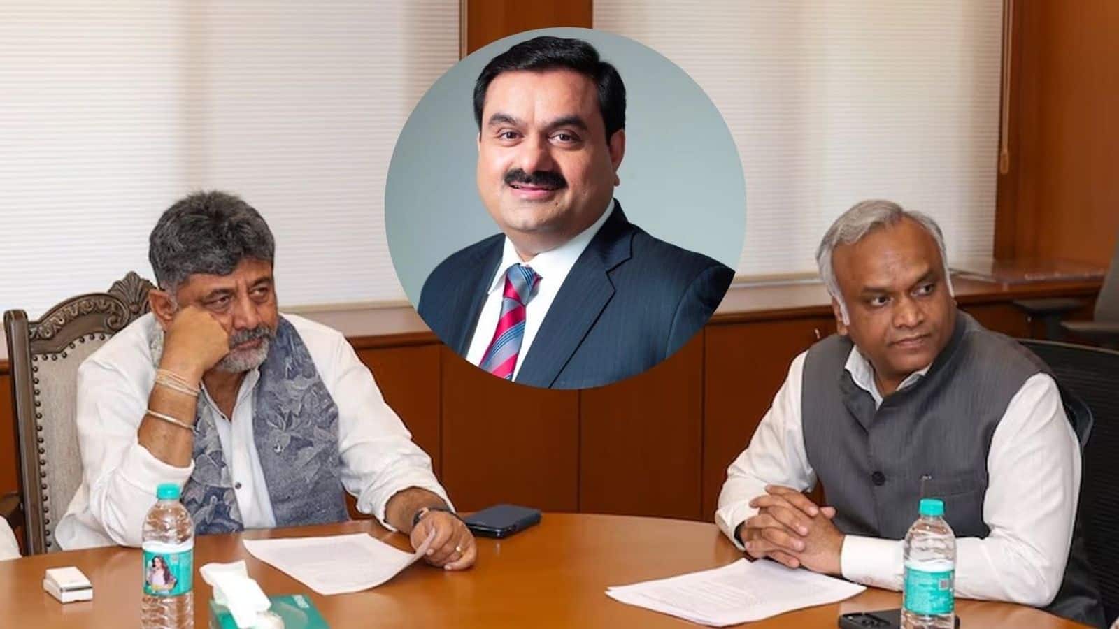 DK Shivakumar-Adani meeting: कर्नाटक में अदाणी-शिवकुमार की मुलाकात को लेकर सियासी घमासान! BJP ने कांग्रेस पर दोहरे मापदंड को लेकर साधा निशाना DK Shivakumar-Adani meeting: कर्नाटक में अदाणी-शिवकुमार की मुलाकात को लेकर सियासी घमासान! BJP ने कांग्रेस पर दोहरे मापदंड को लेकर साधा निशाना