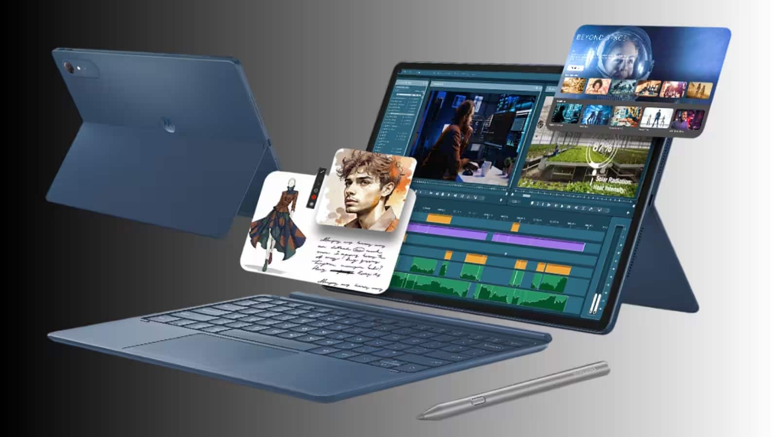Moto Pad 70 भारत में लॉन्च, 10,200mAh बैटरी और Moto Pen के साथ, जानें कितनी है कीमत Moto Pad 70 भारत में लॉन्च, 10,200mAh बैटरी और Moto Pen के साथ, जानें कितनी है कीमत