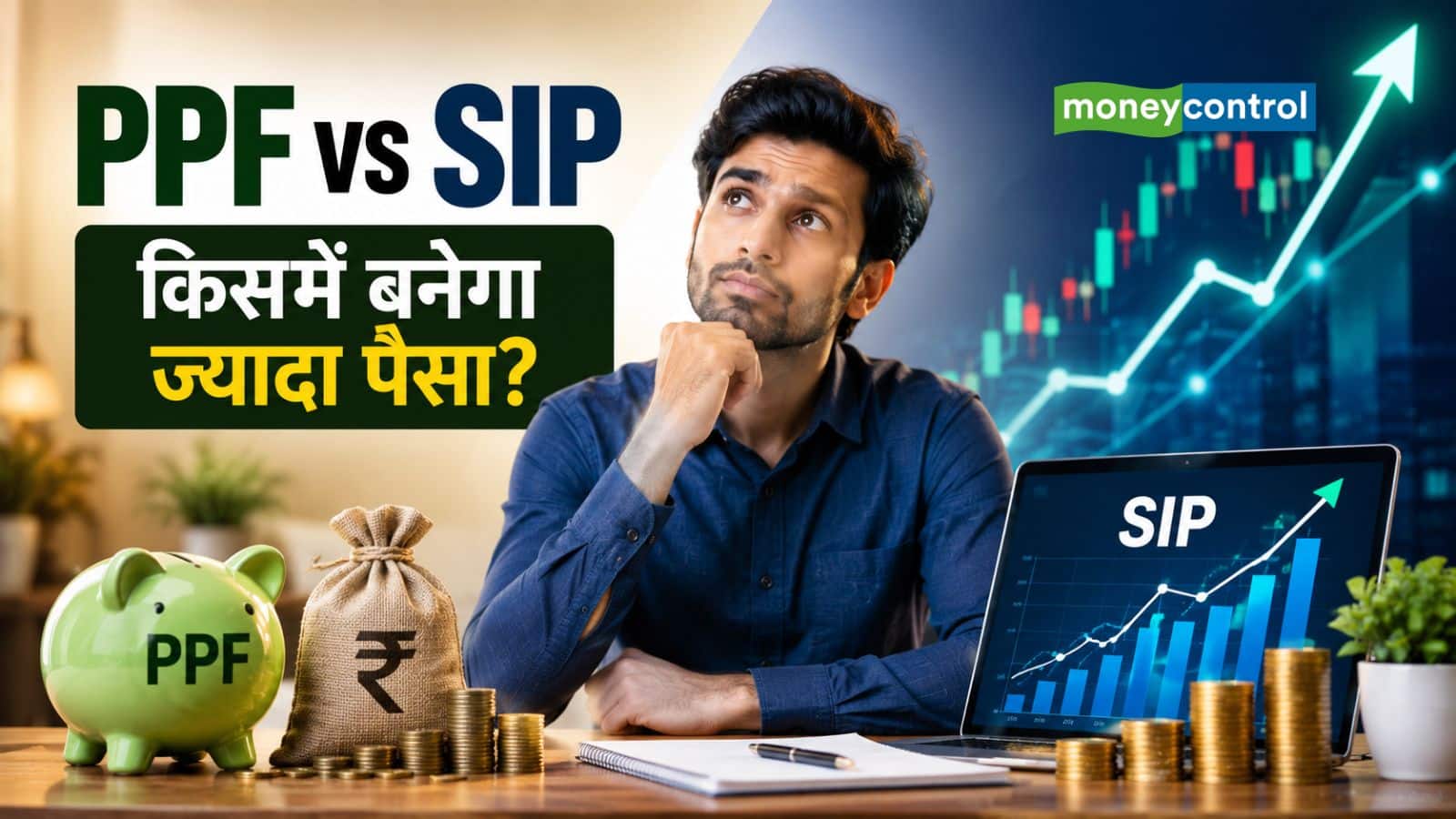 PPF vs SIP: 15 साल बाद कौन ज्यादा पैसा देगा? पूरा कैलकुलेशन समझिए PPF vs SIP: 15 साल बाद कौन ज्यादा पैसा देगा? पूरा कैलकुलेशन समझिए