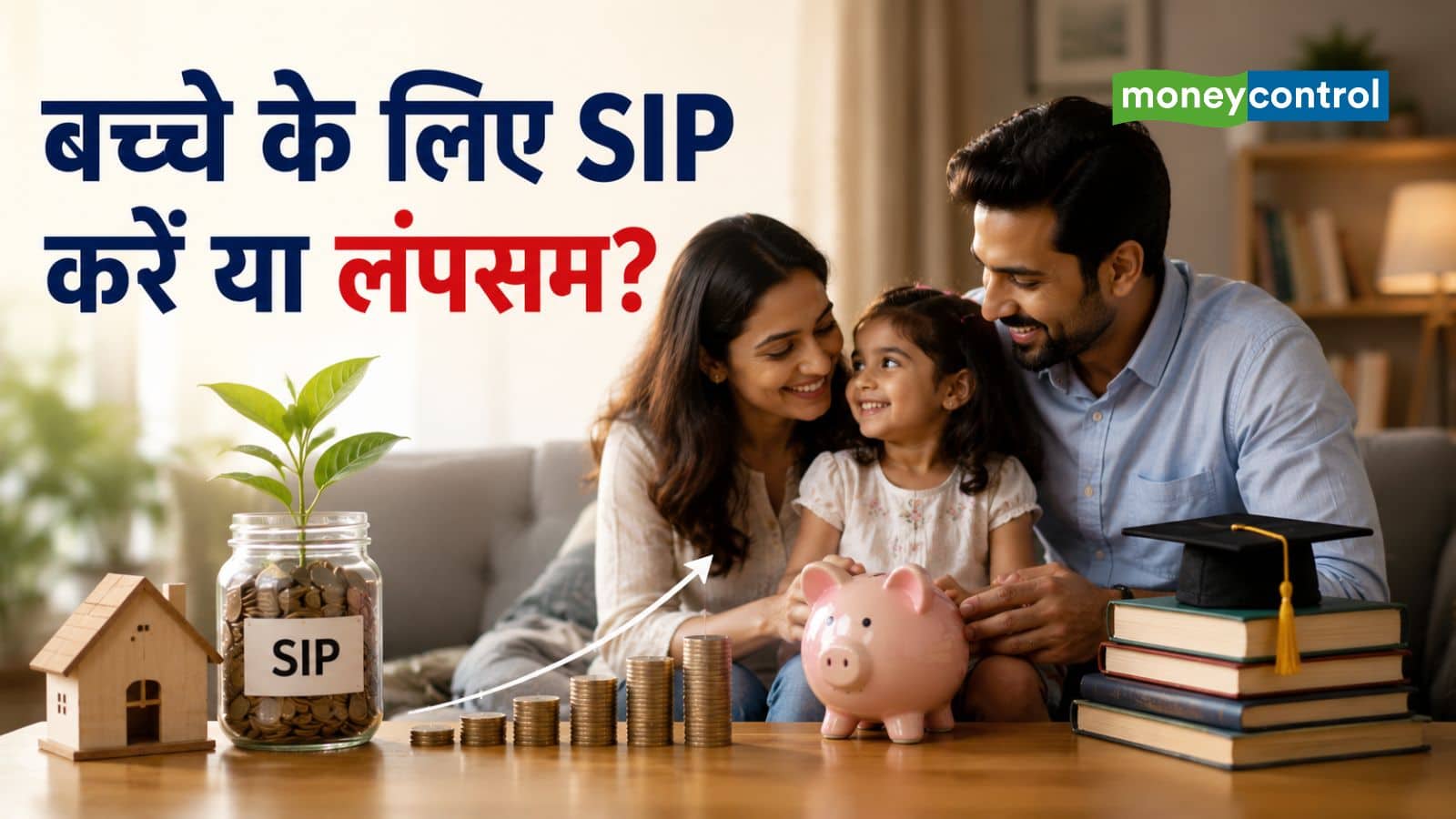SIP vs Lumpsum: ₹2000 की SIP या ₹2 लाख का लंपसम? आपके बच्चे के लिए कौन-सा निवेश बेस्ट रहेगा, पूरा कैलकुलेशन समझिए SIP vs Lumpsum: ₹2000 की SIP या ₹2 लाख का लंपसम? आपके बच्चे के लिए कौन-सा निवेश बेस्ट रहेगा, पूरा कैलकुलेशन समझिए