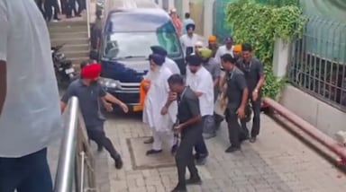 Attack on Sukhbir Singh Badal