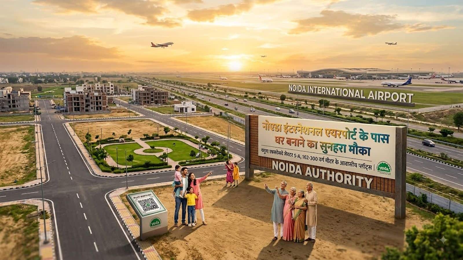 Noida Plot Scheme: नोएडा एयरपोर्ट के पास घर बनाने का सुनहरा मौका! YEIDA ला रहा 2 नई रेजिडेंशियल प्लॉट स्कीम, जानिए सबकुछ Noida Plot Scheme: नोएडा एयरपोर्ट के पास घर बनाने का सुनहरा मौका! YEIDA ला रहा 2 नई रेजिडेंशियल प्लॉट स्कीम, जानिए सबकुछ