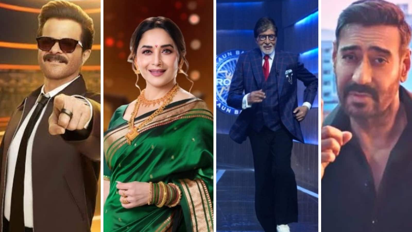 Bollywood Actors Hosts shows: अमिताभ बच्चन से लेकर माधुरी दीक्षित तक, ये 9 बॉलीवुड सेलेब्स बनें टीवी होस्ट Bollywood Actors Hosts shows: अमिताभ बच्चन से लेकर माधुरी दीक्षित तक, ये 9 बॉलीवुड सेलेब्स बनें टीवी होस्ट