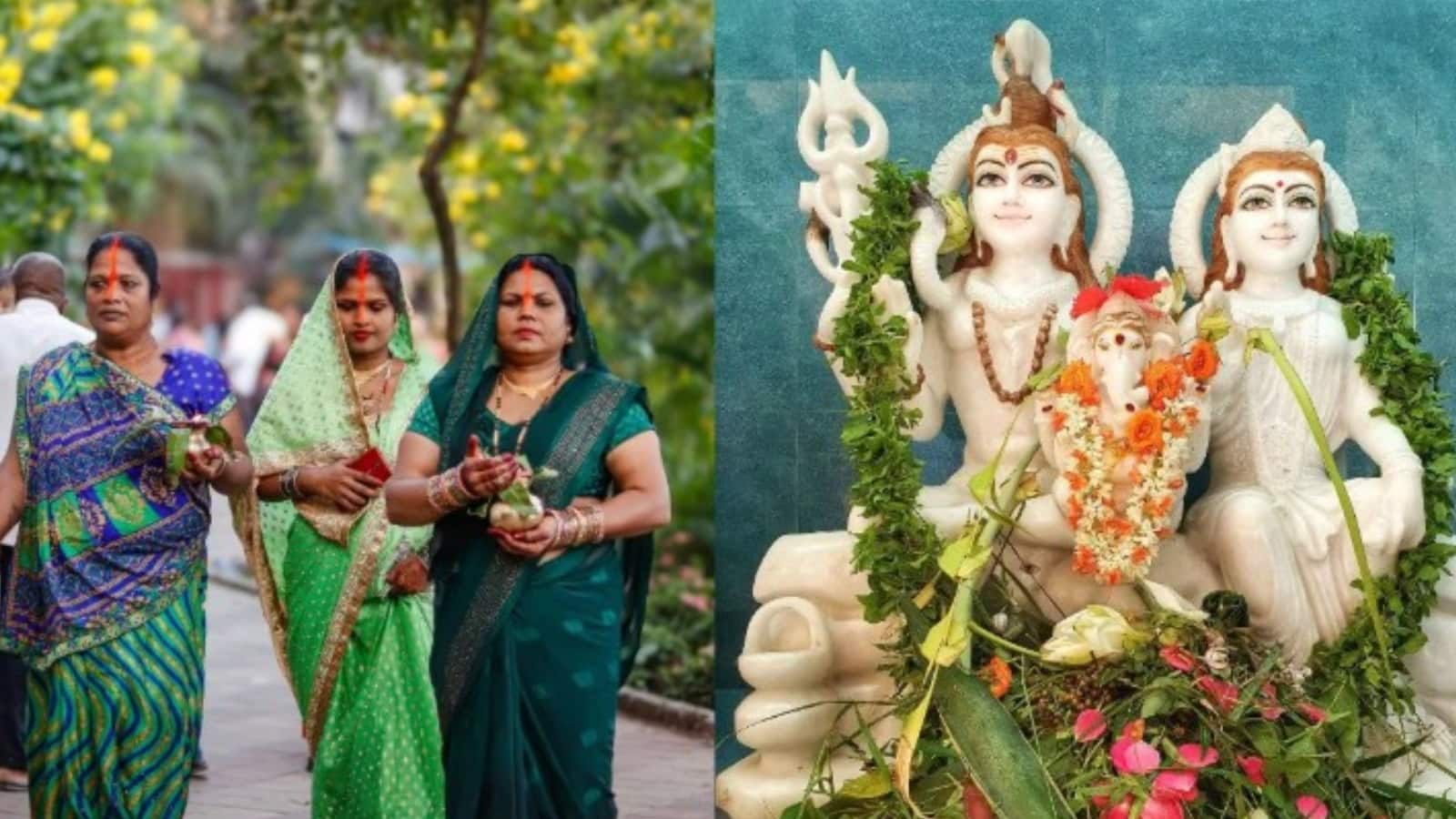 Hariyali Teej 2026 Date: आज शाम से शुरू हो रहा शुभ मुहूर्त, जानें 15 अगस्त को कब कैसे हरियाली तीज की करें पूजा Hariyali Teej 2026 Date: आज शाम से शुरू हो रहा शुभ मुहूर्त, जानें 15 अगस्त को कब कैसे हरियाली तीज की करें पूजा