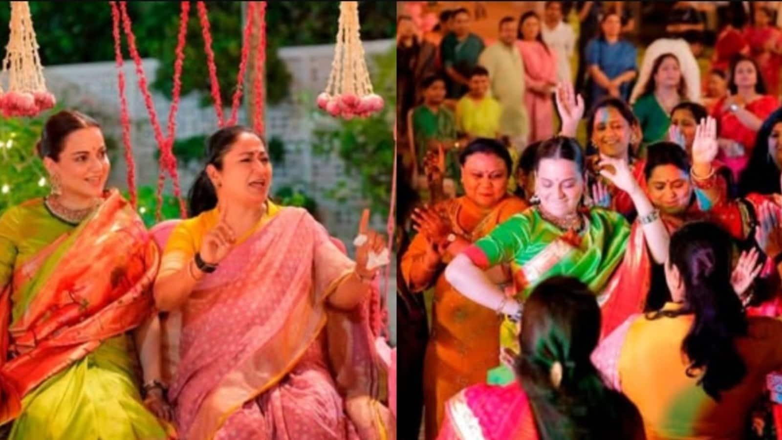 Teej Celebrates: कंगना रनौत ने मनाई अपनी पहली तीज, दिल्ली की सीएम रेखा गुप्ता संग झूलती दिखीं झूला Teej Celebrates: कंगना रनौत ने मनाई अपनी पहली तीज, दिल्ली की सीएम रेखा गुप्ता संग झूलती दिखीं झूला