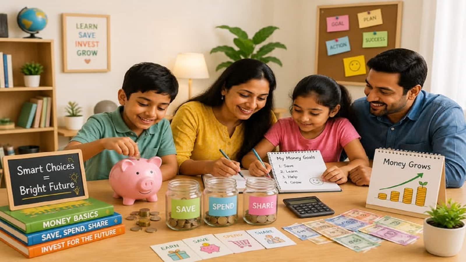 बचपन से ही स्मार्ट बनेंगे बच्चे! पेरेंट्स आज ही शुरू कराएं ये 5 आसान काम, कभी नहीं होगी पैसों की तंगी बचपन से ही स्मार्ट बनेंगे बच्चे! पेरेंट्स आज ही शुरू कराएं ये 5 आसान काम, कभी नहीं होगी पैसों की तंगी