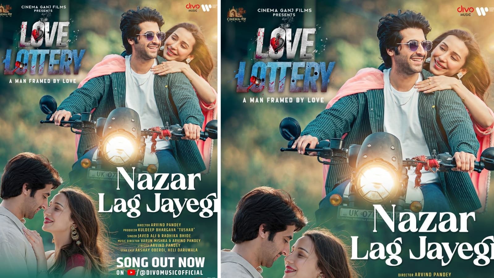 अक्षय ओबेरॉय-हेली दारूवाला की केमिस्ट्री ने जीता दिल, ‘लव लॉटरी’ का गाना ‘नजर लग जाएगी’ हुआ रिलीज अक्षय ओबेरॉय-हेली दारूवाला की केमिस्ट्री ने जीता दिल, ‘लव लॉटरी’ का गाना ‘नजर लग जाएगी’ हुआ रिलीज