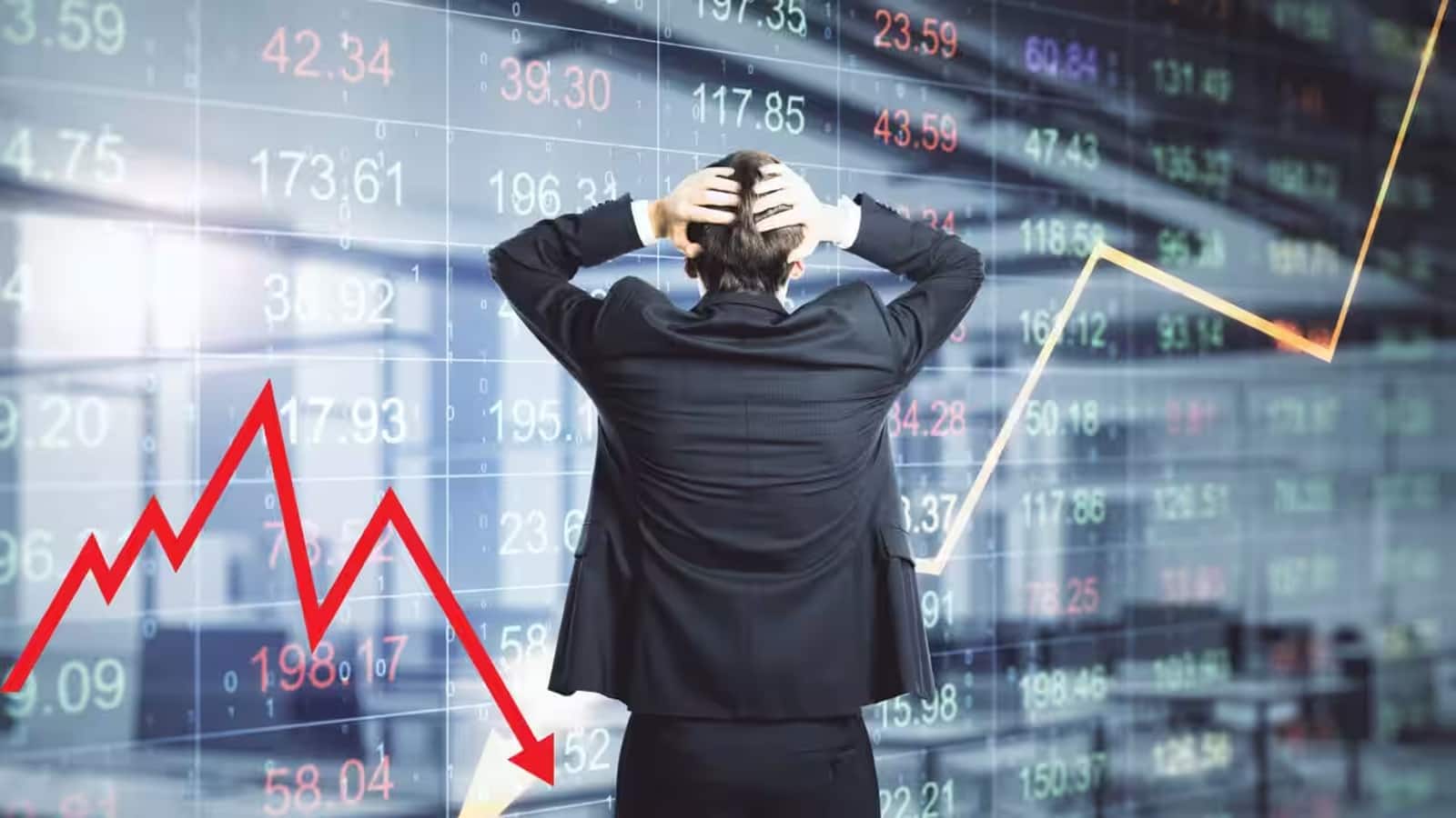 तेज रिकवरी के बावजूद Sensex 188 प्वाइंट्स कमजोर, Nifty 24436 पर बंद, निवेशकों के ₹1.60 लाख करोड़ स्वाहा तेज रिकवरी के बावजूद Sensex 188 प्वाइंट्स कमजोर, Nifty 24436 पर बंद, निवेशकों के ₹1.60 लाख करोड़ स्वाहा