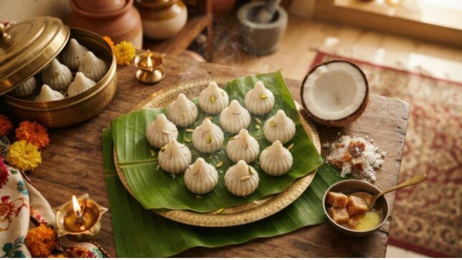 10 दिन, 10 स्वाद! इस गणेशोत्सव मोदक में लाएं ट्विस्ट, बप्पा को लगाएं स्पेशल भोग 10 दिन, 10 स्वाद! इस गणेशोत्सव मोदक में लाएं ट्विस्ट, बप्पा को लगाएं स्पेशल भोग