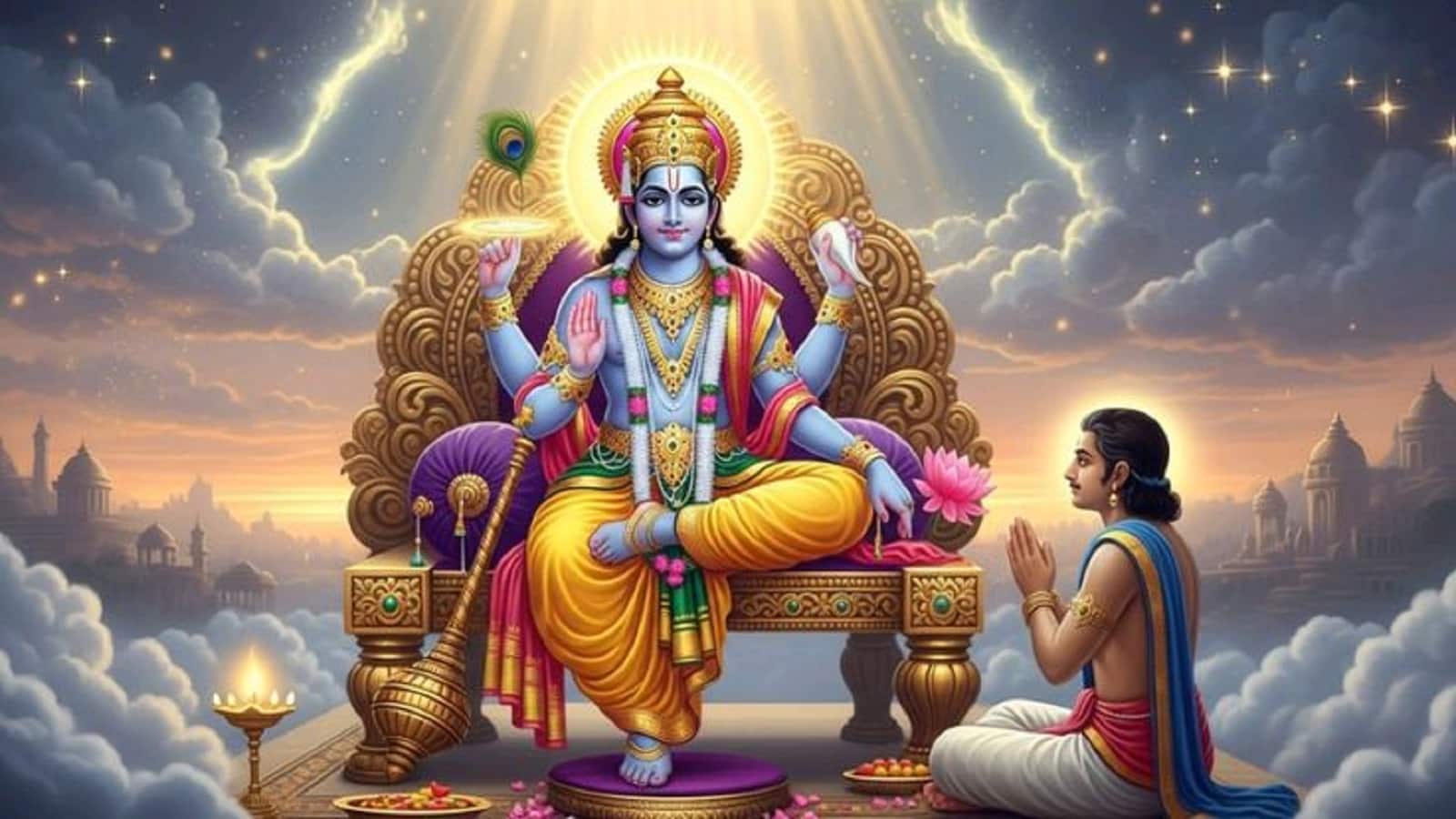 Shravan Putrada Ekadashi Vrat Katha: सावन की अंतिम एकादशी का व्रत आज, इस व्रत में जरूर सुनें महिष्मती पुरी के राजा महीजित की ये कथा Shravan Putrada Ekadashi Vrat Katha: सावन की अंतिम एकादशी का व्रत आज, इस व्रत में जरूर सुनें महिष्मती पुरी के राजा महीजित की ये कथा