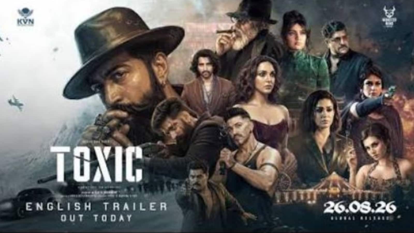 Toxic English trailer: फैंस को पसंद आया यश की 'टॉक्सिक' का इंग्लिश ट्रेलर, हिंदी वर्जन से बताया बेहतर Toxic English trailer: फैंस को पसंद आया यश की 'टॉक्सिक' का इंग्लिश ट्रेलर, हिंदी वर्जन से बताया बेहतर