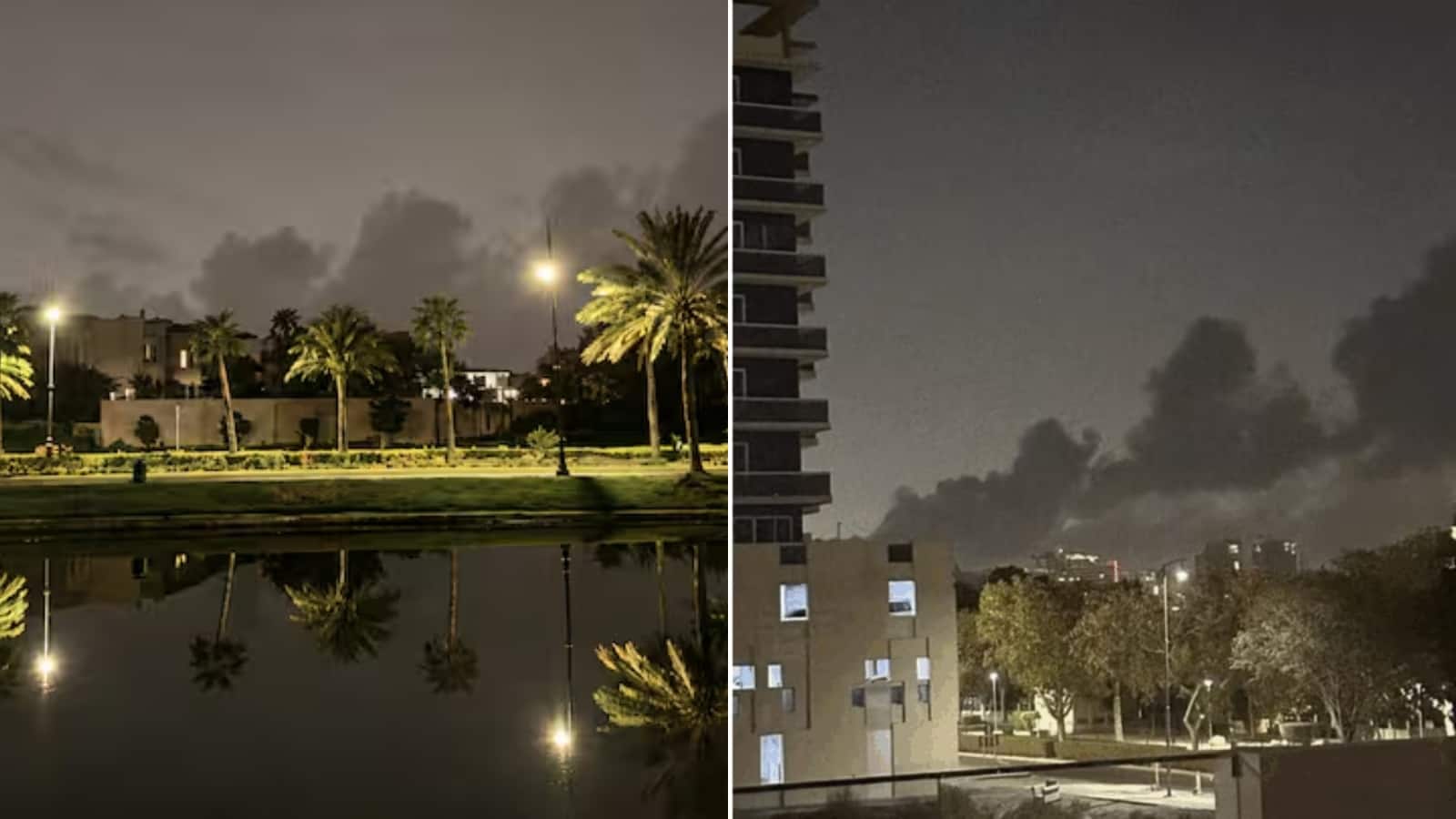 Dubai Blast: जेबेल अली इंडस्ट्रियल एरिया में 20 मिनट में 7 धमाके, आसमान में उठा धुएं का गुबार, देखें वीडियो Dubai Blast: जेबेल अली इंडस्ट्रियल एरिया में 20 मिनट में 7 धमाके, आसमान में उठा धुएं का गुबार, देखें वीडियो