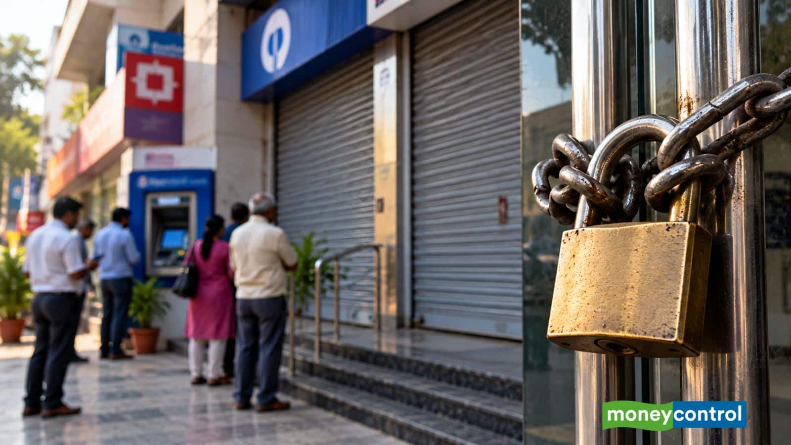 Bank Strike: 28 से 30 सितंबर तक बैंक हड़ताल; जानिए किन चीजों पर असर पड़ेगा और कौन से काम जारी रहेंगे Bank Strike: 28 से 30 सितंबर तक बैंक हड़ताल; जानिए किन चीजों पर असर पड़ेगा और कौन से काम जारी रहेंगे