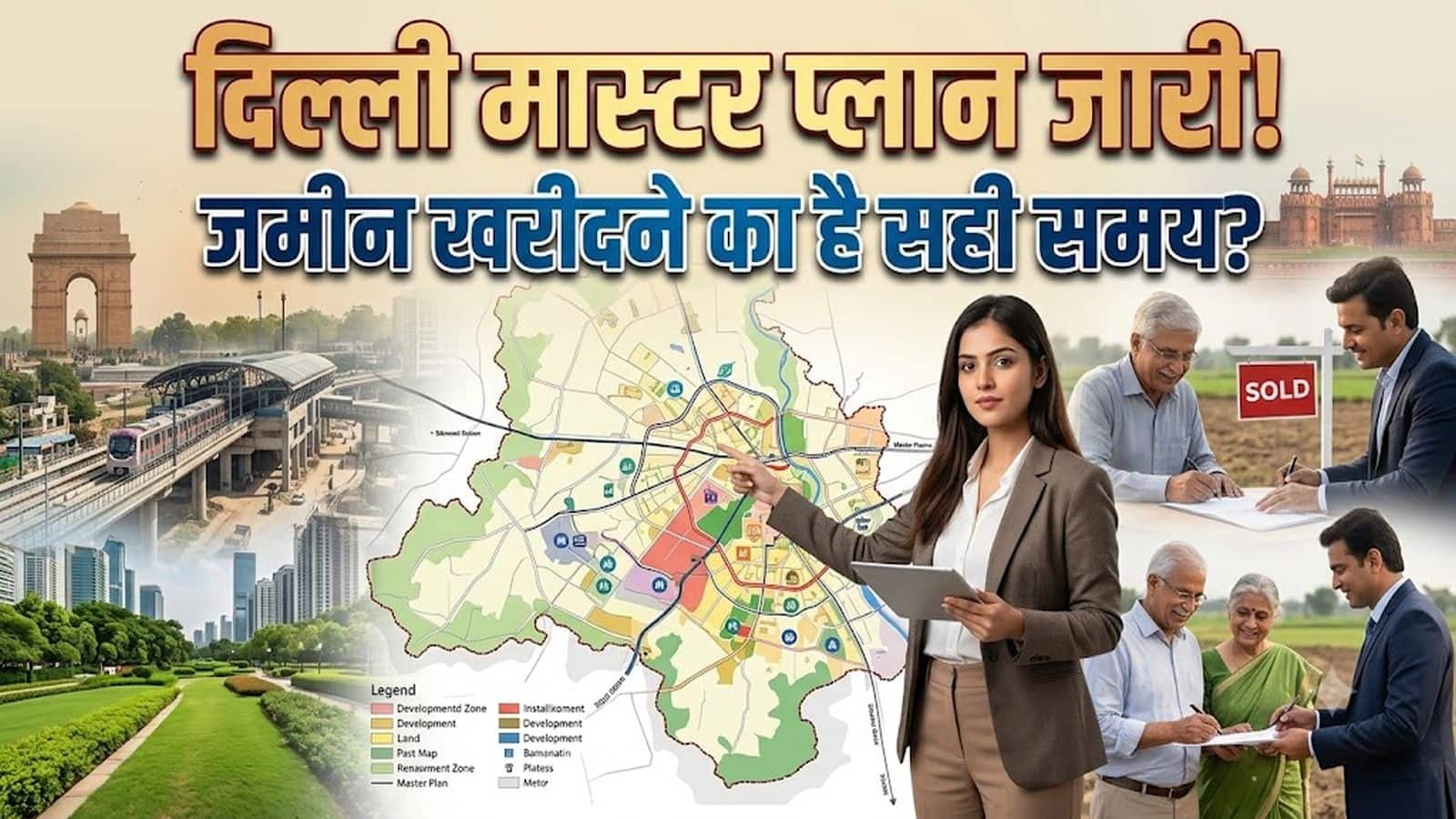 Delhi Master Plan: क्या दिल्ली में जमीन खरीदने का सही समय? एक्सपर्ट ने बताई 1511 अप्रूव्ड कॉलोनियों से लेकर DDA प्लॉट तक की स्ट्रैटिजी Delhi Master Plan: क्या दिल्ली में जमीन खरीदने का सही समय? एक्सपर्ट ने बताई 1511 अप्रूव्ड कॉलोनियों से लेकर DDA प्लॉट तक की स्ट्रैटिजी