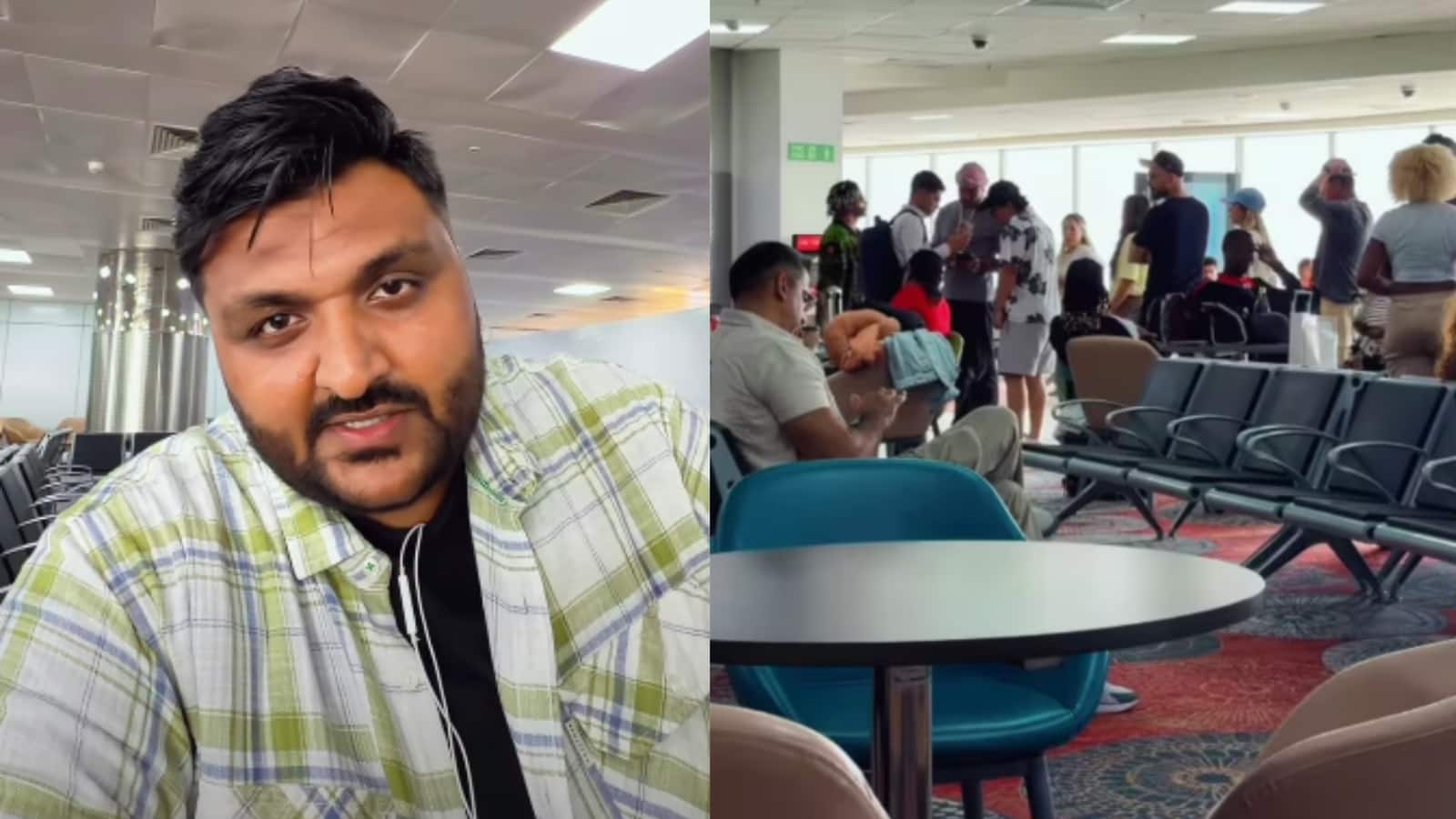 Viral Video: विदेशियों ने दिल्ली एयरपोर्ट पर बनाई रील...किसी को नहीं हुई परेशानी, भारतीय करते तो क्यों मचता है बवाल? Viral Video: विदेशियों ने दिल्ली एयरपोर्ट पर बनाई रील...किसी को नहीं हुई परेशानी, भारतीय करते तो क्यों मचता है बवाल?