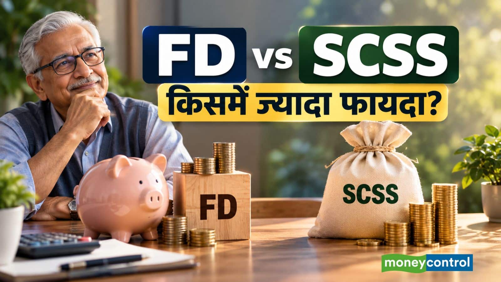 FD vs SCSS: सीनियर सिटिजंस के लिए FD बेहतर या SCSS? समझिए पूरा कैलकुलेशन FD vs SCSS: सीनियर सिटिजंस के लिए FD बेहतर या SCSS? समझिए पूरा कैलकुलेशन