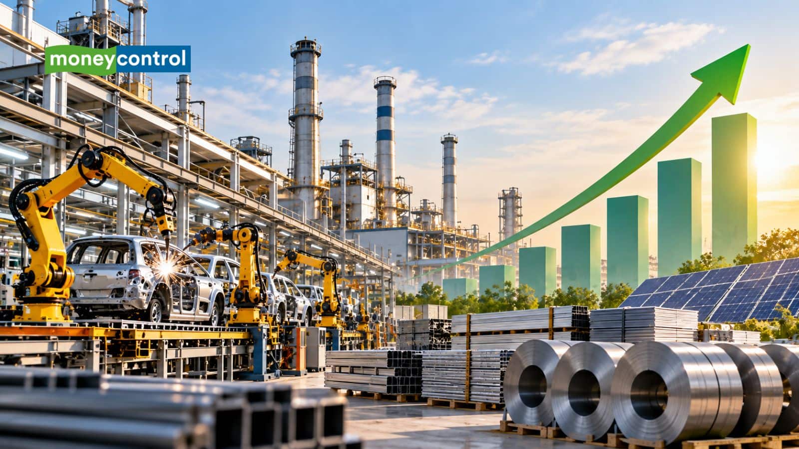 IIP Growth: अगस्त में इंडस्ट्रियल प्रोडक्शन 8% बढ़ा, मैन्युफैक्चरिंग ने दिया बड़ा सहारा IIP Growth: अगस्त में इंडस्ट्रियल प्रोडक्शन 8% बढ़ा, मैन्युफैक्चरिंग ने दिया बड़ा सहारा