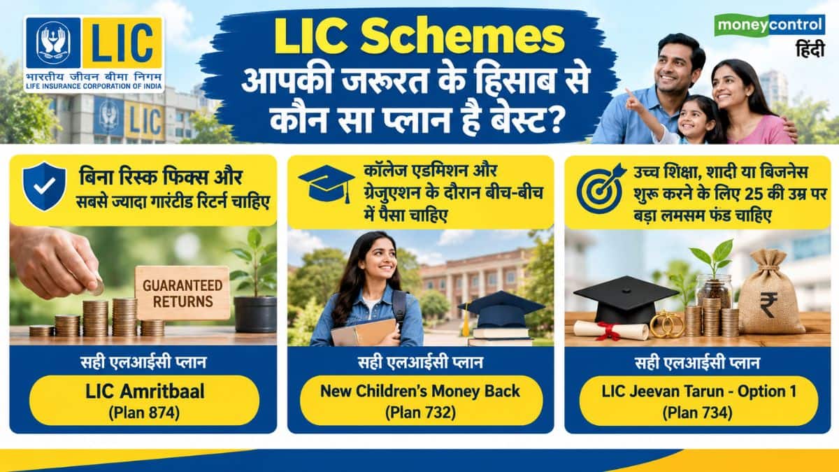 LIC Schemes आपकी जरूरत के हिसाब से कौन सा प्लान है बेस्ट?