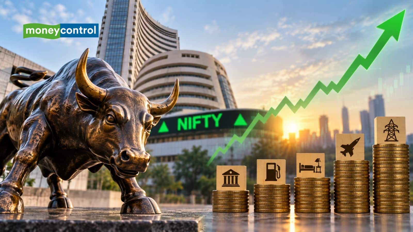 Nifty Target: '12 महीने में 26500 तक पहुंच सकता है निफ्टी', गोल्डमैन सैक्स को फाइनेंशियल, होटल और डिफेंस में दिख रहे मौके Nifty Target: '12 महीने में 26500 तक पहुंच सकता है निफ्टी', गोल्डमैन सैक्स को फाइनेंशियल, होटल और डिफेंस में दिख रहे मौके