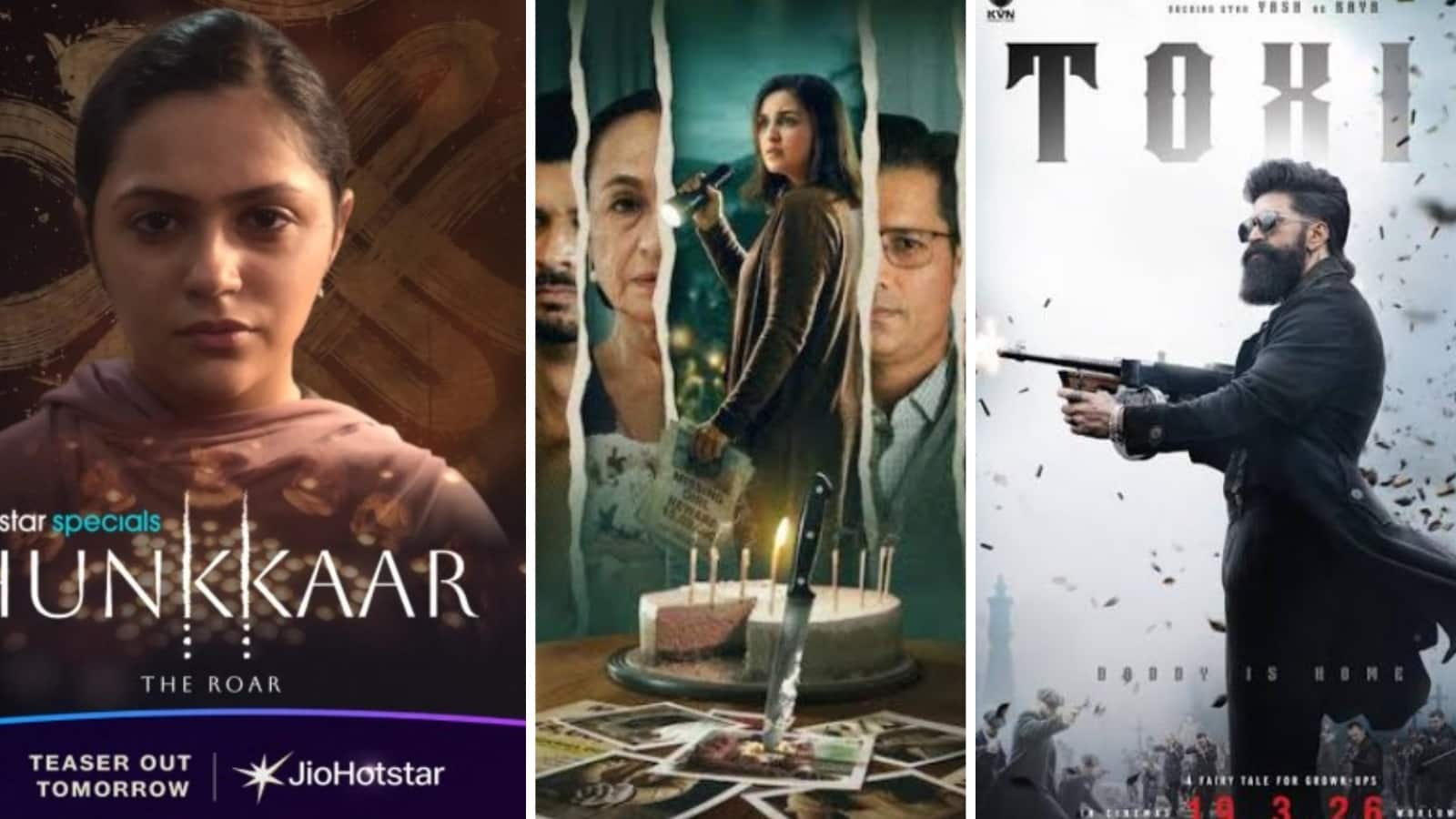 OTT Releases This Week: हुंकार, शक से लेकर टॉक्सिक तक, इस हफ्ते ओटीटी पर ये फिल्में-सीरीज होंगी रिलीज OTT Releases This Week: हुंकार, शक से लेकर टॉक्सिक तक, इस हफ्ते ओटीटी पर ये फिल्में-सीरीज होंगी रिलीज