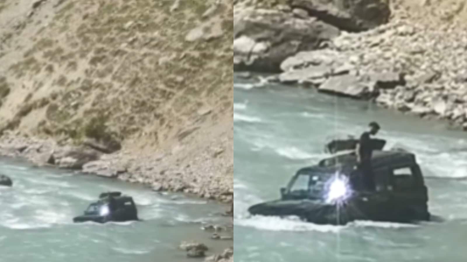 Video: रील की चाहत में दांव पर लगी जिंदगी...नदी में उतारी SUV, अचानक हो गया ऐसा तगड़ा कांड Video: रील की चाहत में दांव पर लगी जिंदगी...नदी में उतारी SUV, अचानक हो गया ऐसा तगड़ा कांड