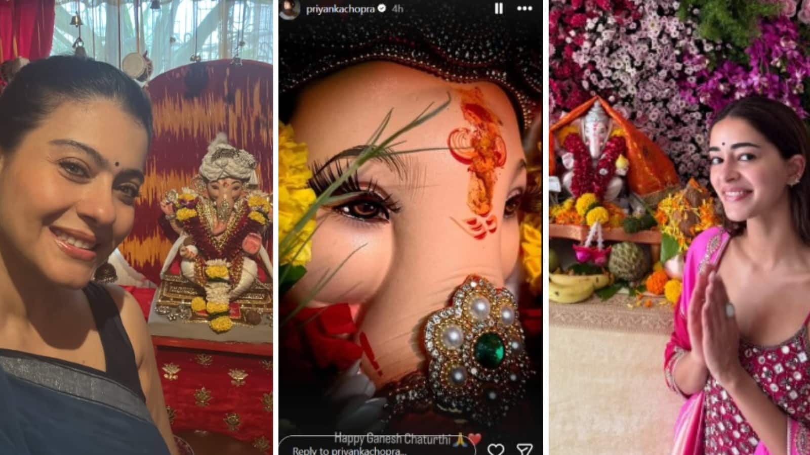 Ganesh Chaturthi 2026: काजोल, प्रियंका चोपड़ा से लेकर अनन्या पांडे तक, बॉलीवुड एक्टर्स ने दी फैंस को गणेश चतुर्थी की शुभकामनाएं Ganesh Chaturthi 2026: काजोल, प्रियंका चोपड़ा से लेकर अनन्या पांडे तक, बॉलीवुड एक्टर्स ने दी फैंस को गणेश चतुर्थी की शुभकामनाएं