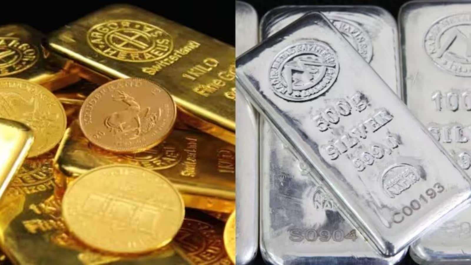 Gold Silver Prices Today: दिल्ली में सोने में लगातार छठे सत्र गिरावट, चांदी एक दिन में ₹5000 रुपये लुढ़की Gold Silver Prices Today: दिल्ली में सोने में लगातार छठे सत्र गिरावट, चांदी एक दिन में ₹5000 रुपये लुढ़की