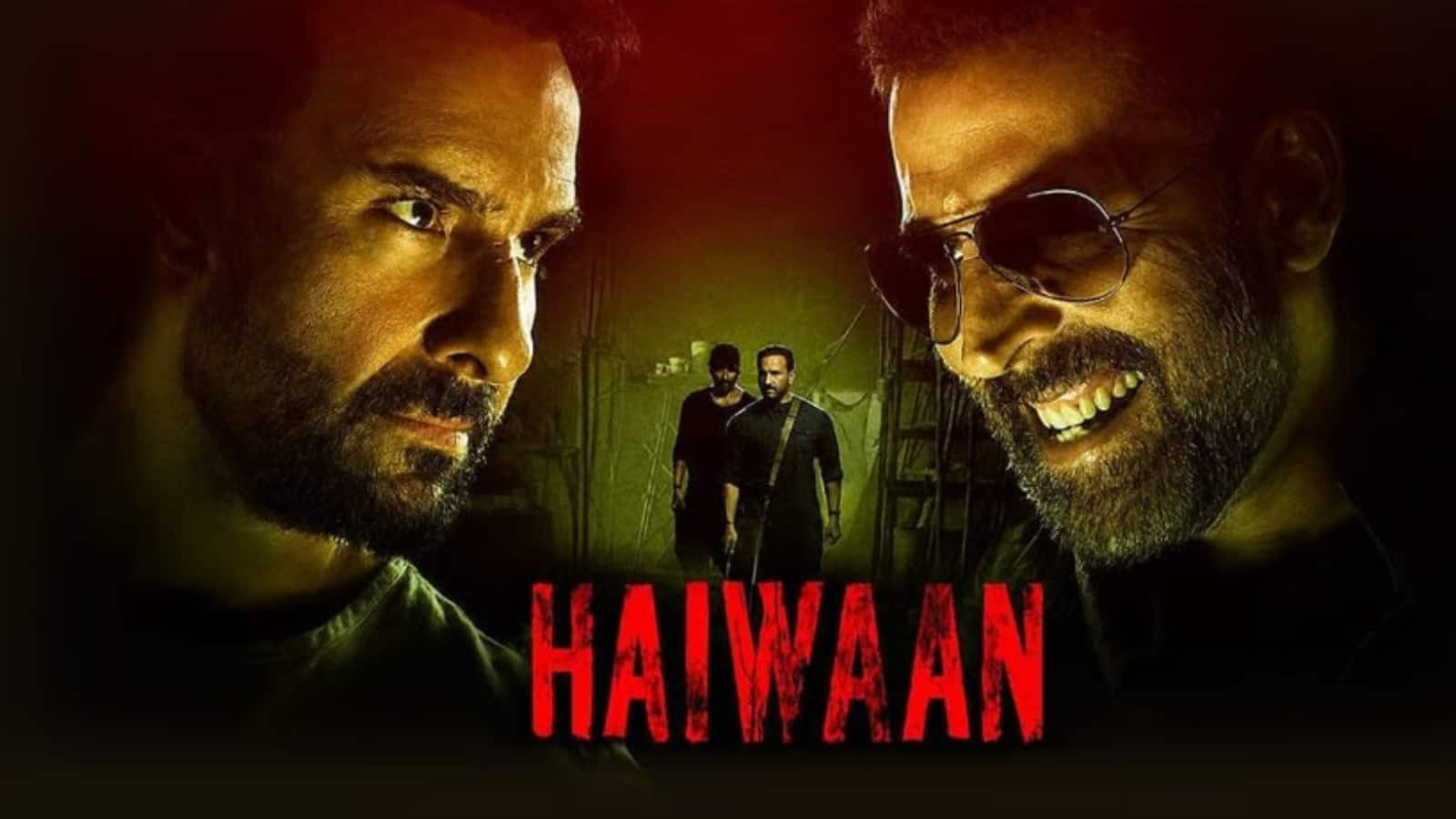 Haiwaan box office collection day 2: रिलीज के दूसरे दिन सिर्फ 5 करोड़ का आंकड़ा छू पाई अक्षय कुमार-सैफ अली खान की फिल्म Haiwaan box office collection day 2: रिलीज के दूसरे दिन सिर्फ 5 करोड़ का आंकड़ा छू पाई अक्षय कुमार-सैफ अली खान की फिल्म