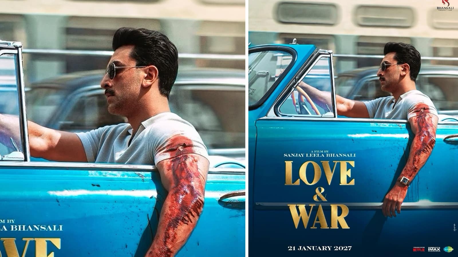 Love And War First Looks: 'लव एंड वॉर' से रणबीर कपूर का पहला लुक रिलीज, संजय लीला भंसाली की फिल्म में दिखा खौफनाक अंदाज Love And War First Looks: 'लव एंड वॉर' से रणबीर कपूर का पहला लुक रिलीज, संजय लीला भंसाली की फिल्म में दिखा खौफनाक अंदाज
