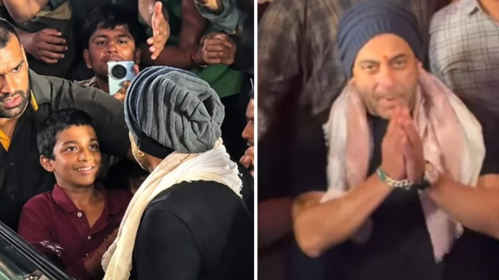 Salman Khan: सलमान खान ने हाथ जोड़कर भीड़ से रास्ता देने को कहा, गणपति दर्शन के बीच बच्चे को धक्का देने से सिक्योरिटी को रोका Salman Khan: सलमान खान ने हाथ जोड़कर भीड़ से रास्ता देने को कहा, गणपति दर्शन के बीच बच्चे को धक्का देने से सिक्योरिटी को रोका